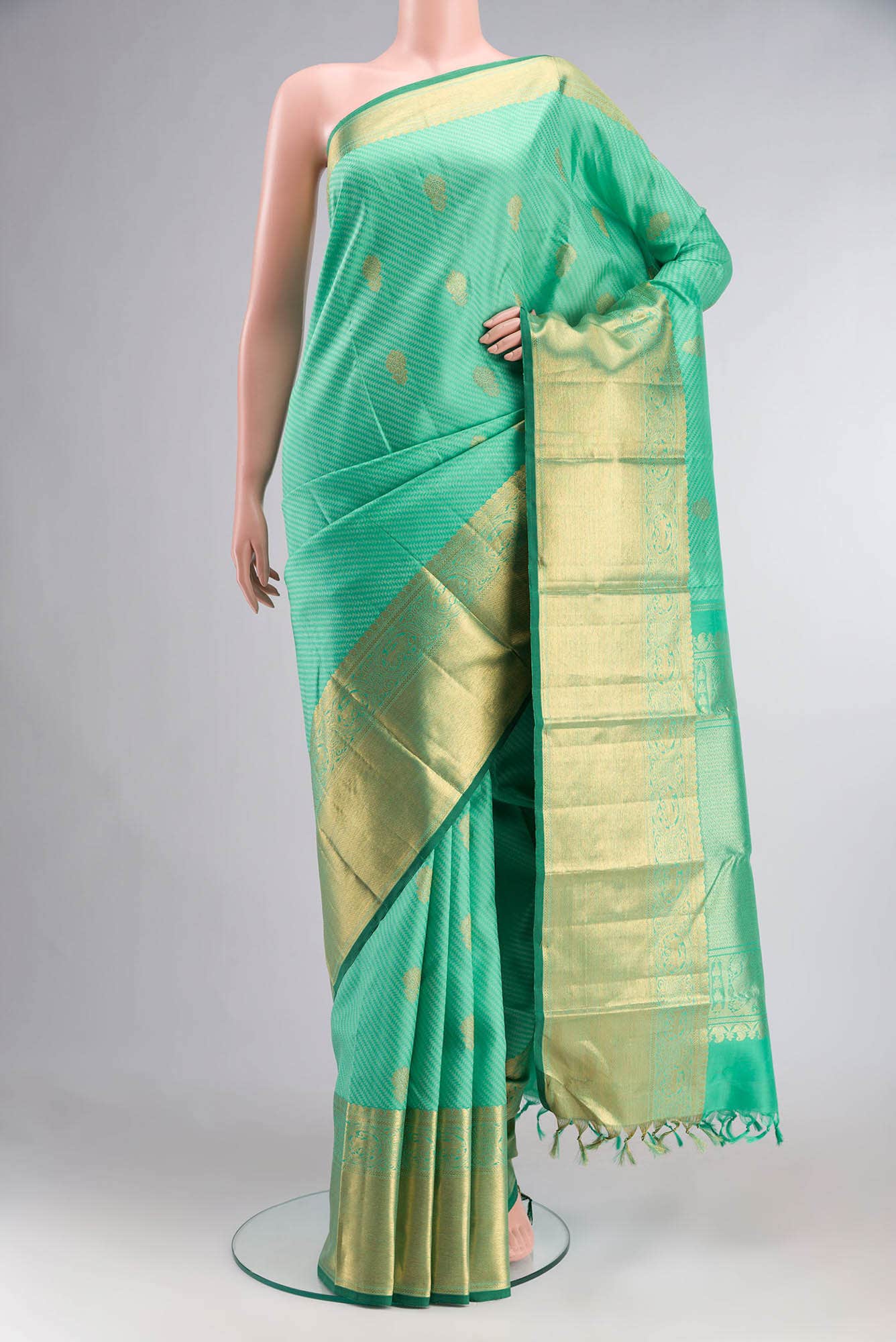 Green Kanjivaram Silk Saree