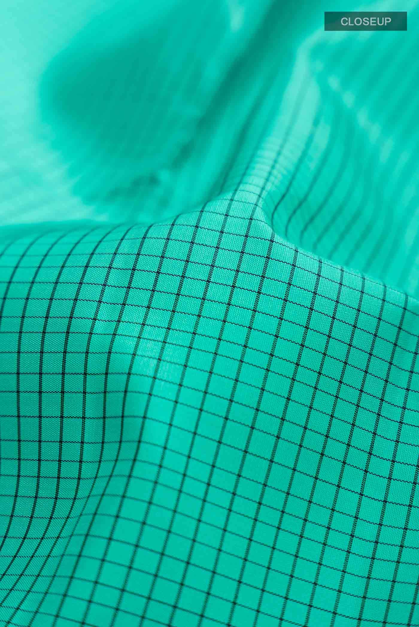 Turquoise Kanjivaram Silk Saree - Image 3