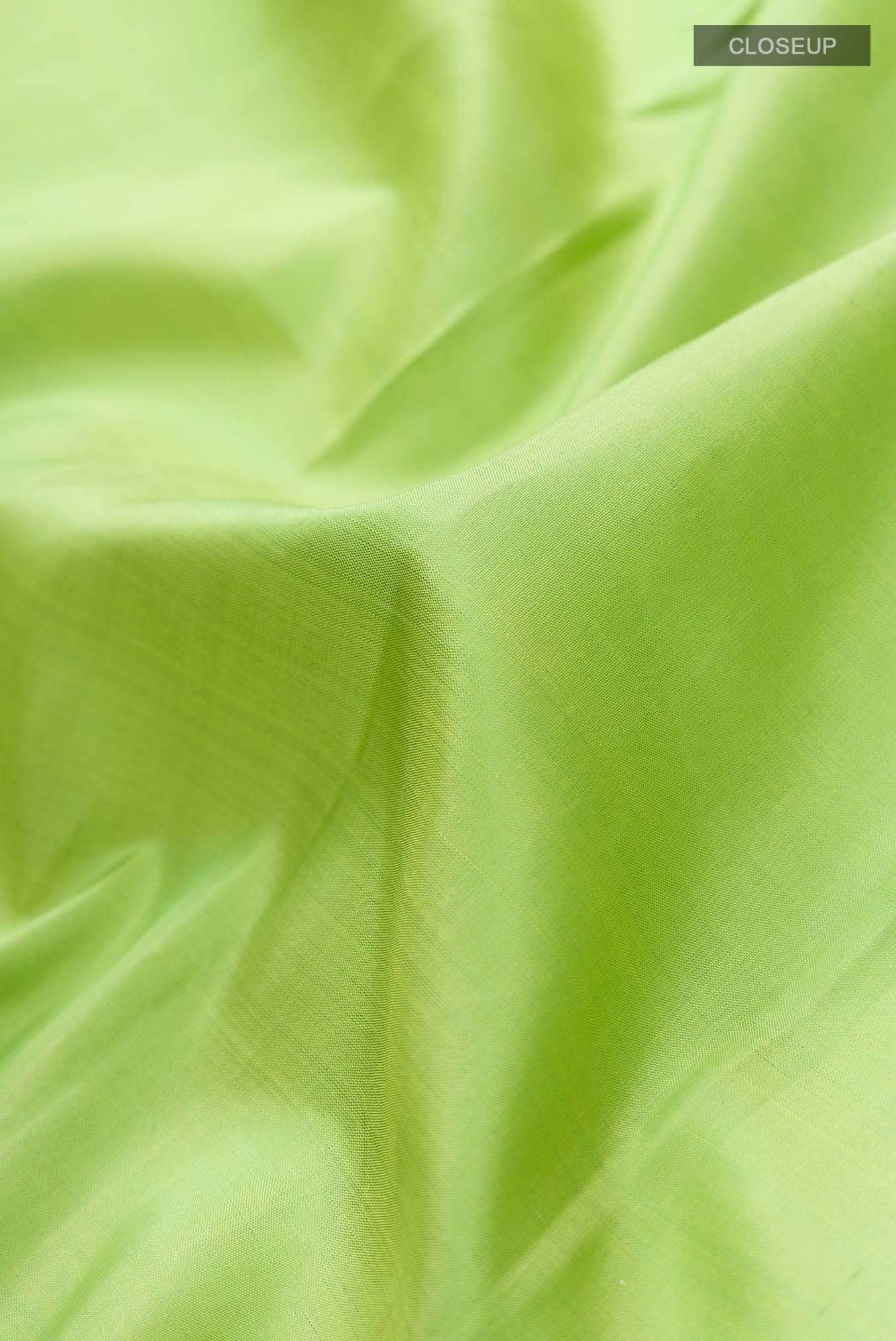 Green Kanjivaram Silk Saree - Image 6