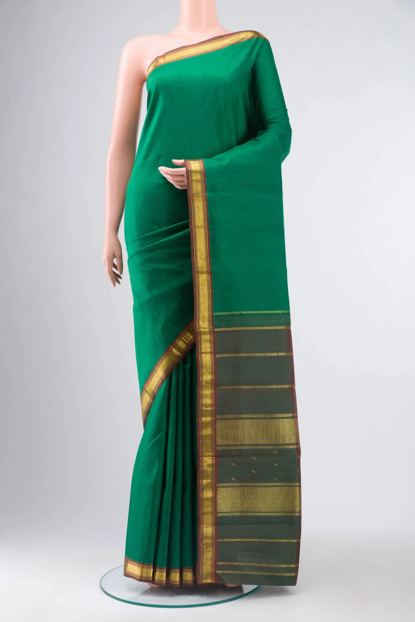 Green Kanjivaram Silk Saree