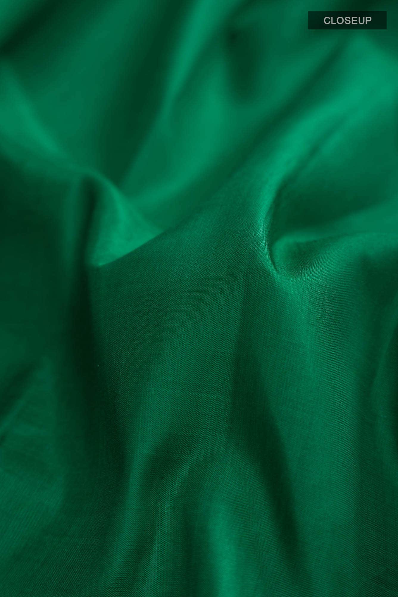 Green Kanjivaram Silk Saree - Image 3