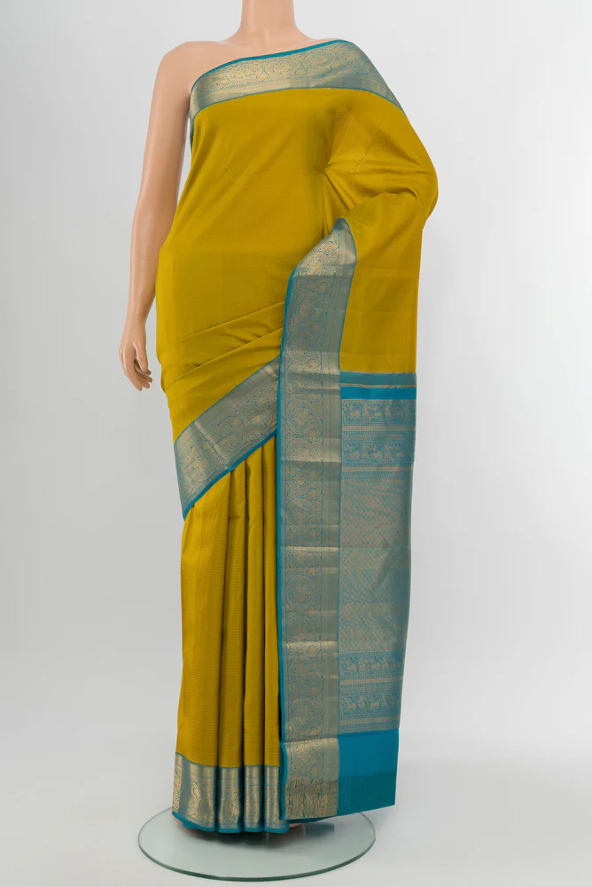 Green Kanchipuram Silk Saree