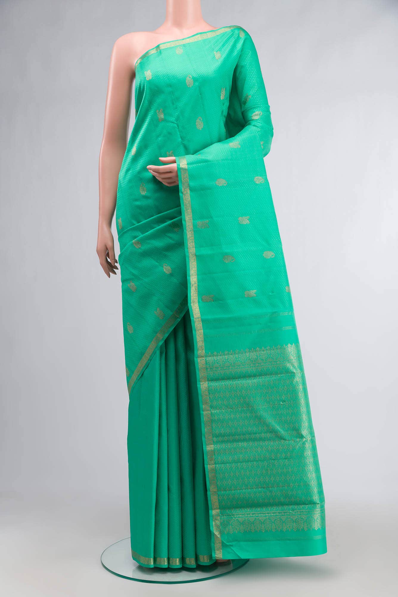 Green Kanjivaram Silk Saree