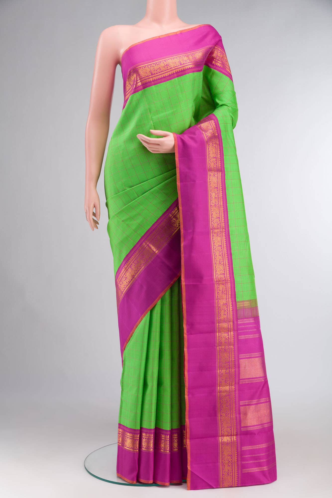 Green Kanjivaram Silk Saree