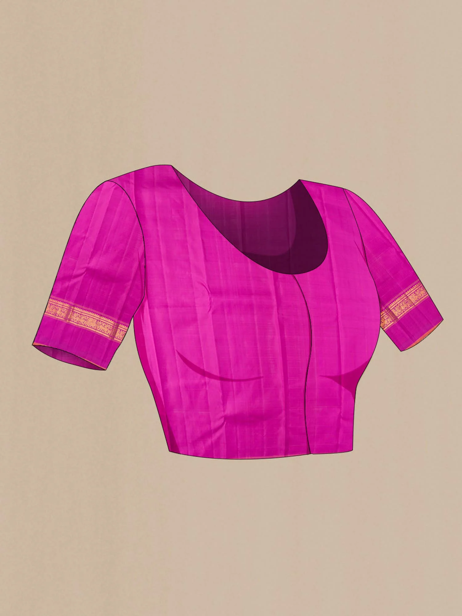 Green Kanjivaram Silk Saree - Image 6