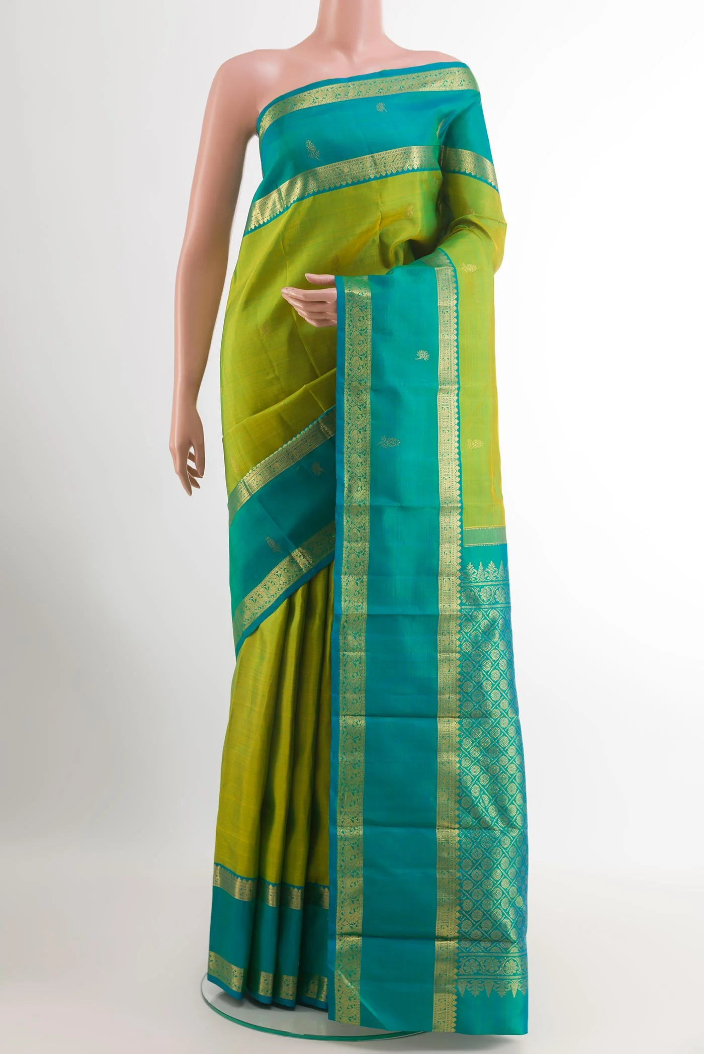 Green Kanjivaram Silk Saree