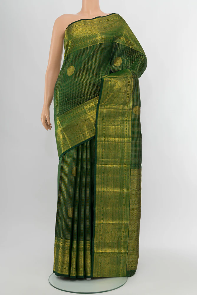 Green Kanjivaram Silk Saree