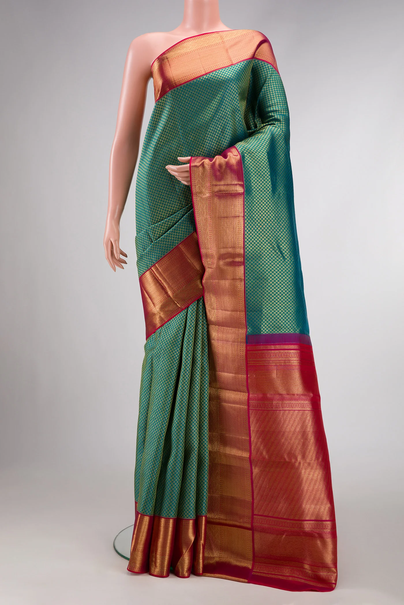 Green Kanjivaram Silk Saree
