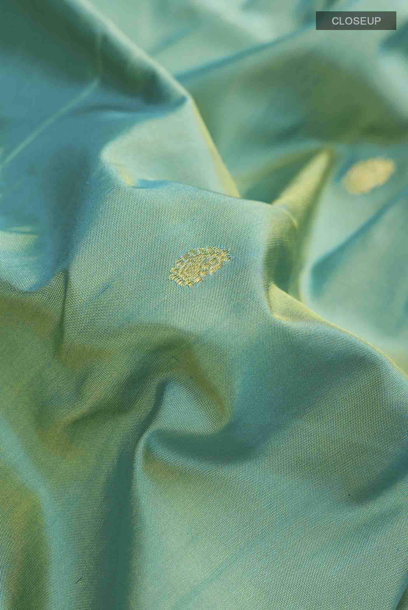 Green Paithani Silk Saree - Image 2