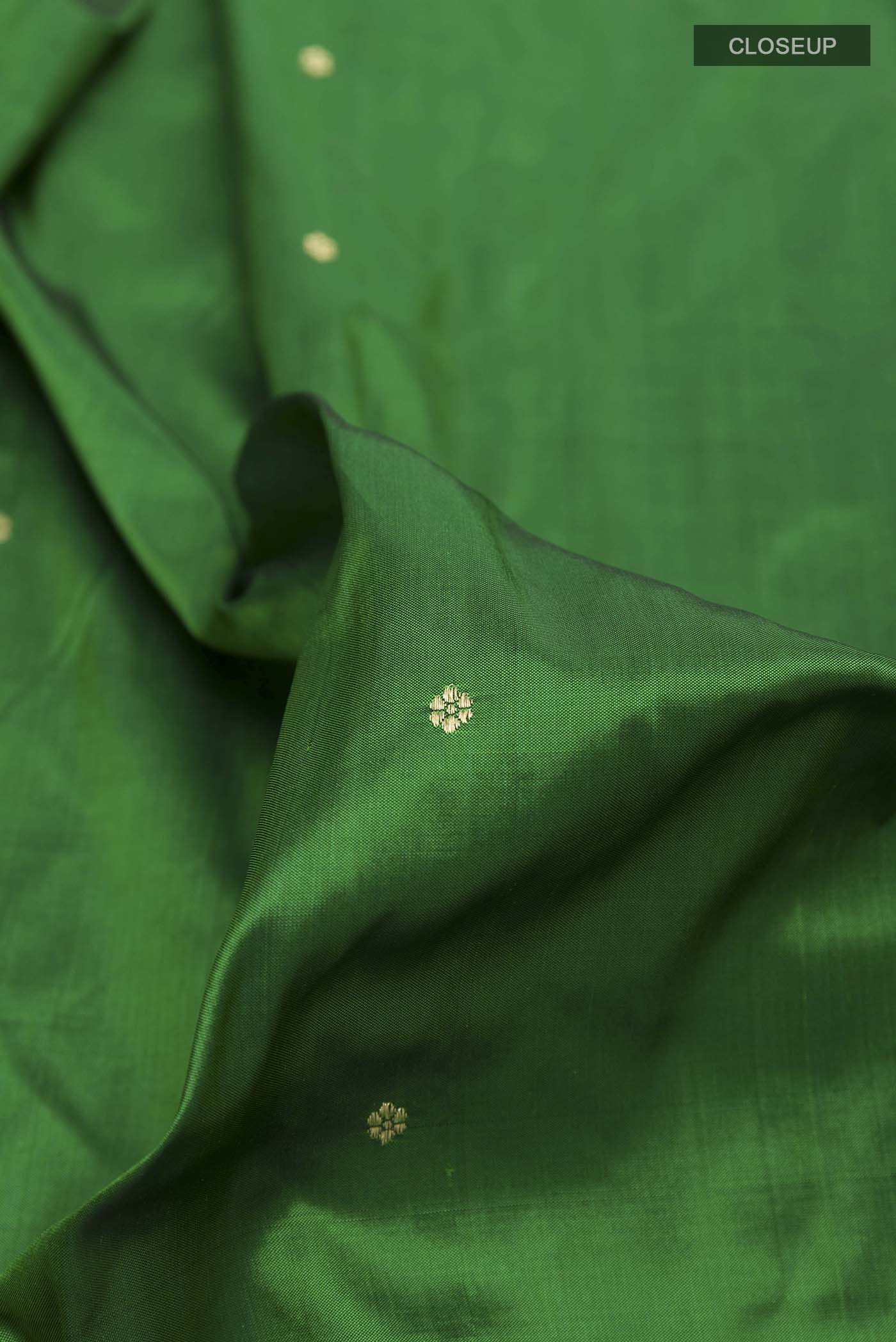 Green Paithani Silk Saree - Image 2