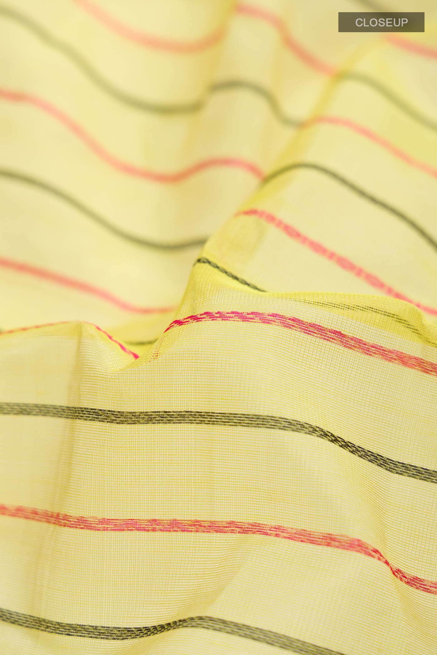 Green Silk Cotton Saree - Image 2