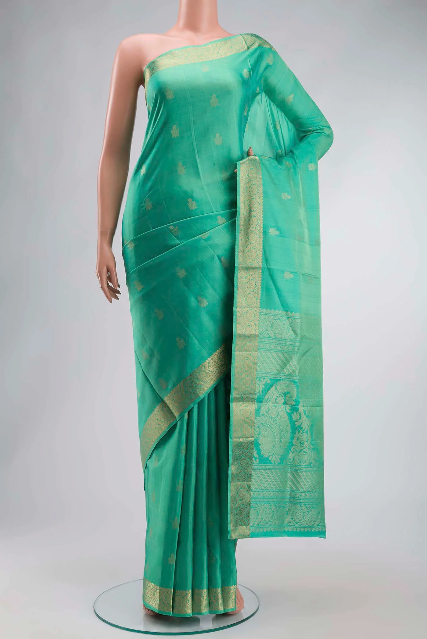 Green Soft Silk Saree