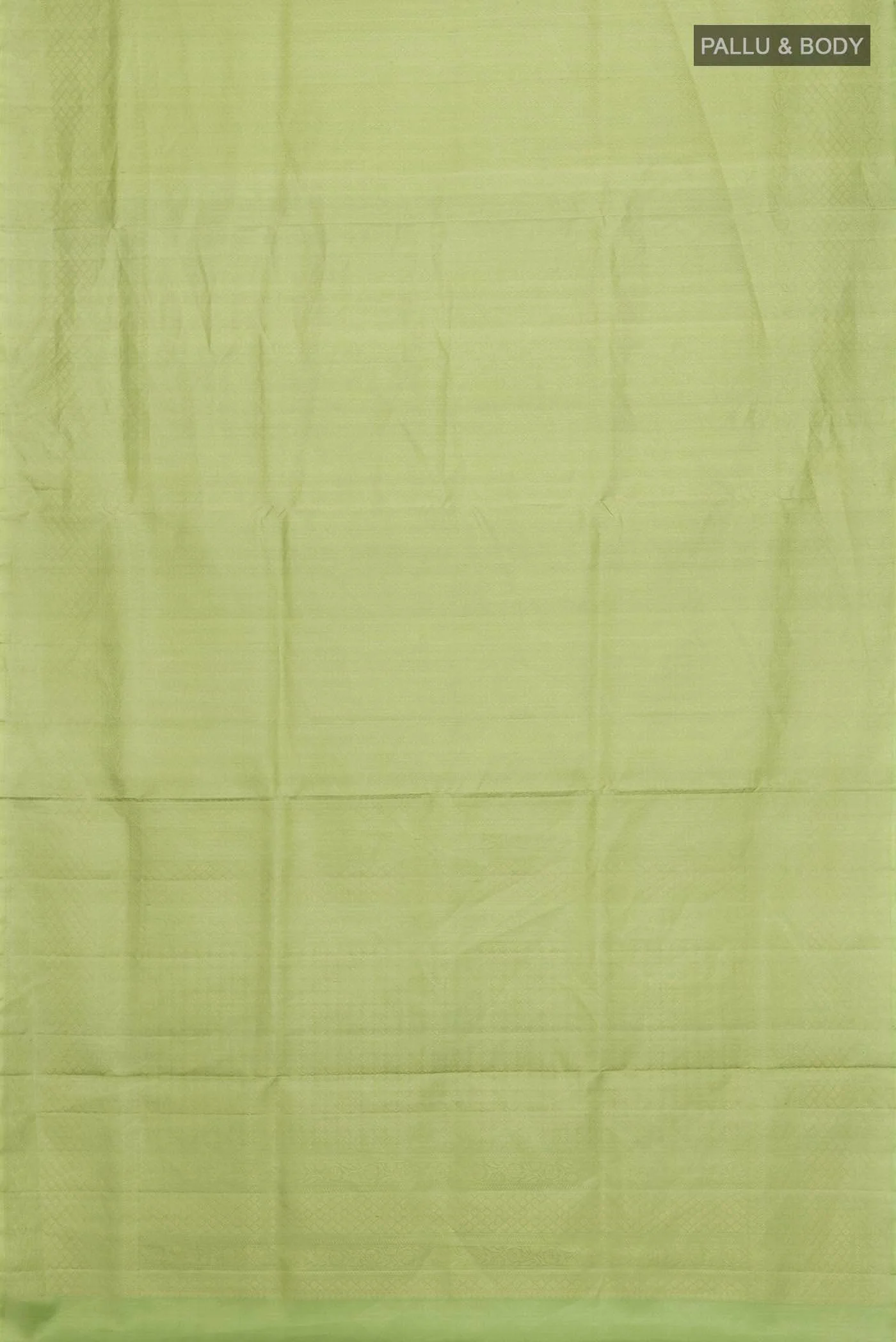 Green Soft Silk Saree - Image 6