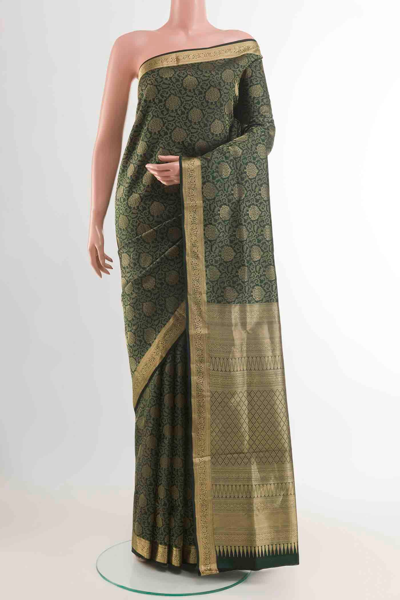 Green Soft Silk Saree