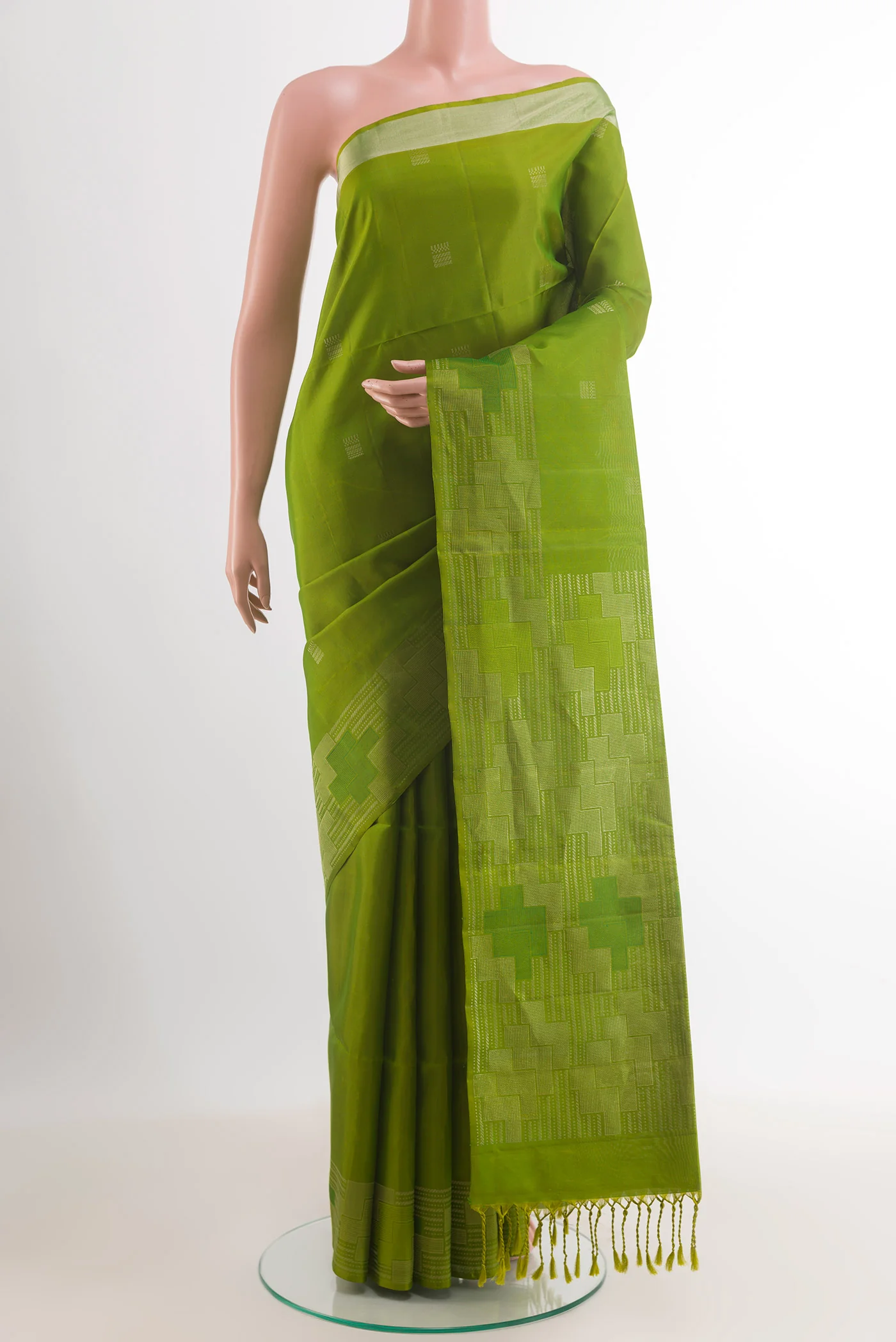 Green Soft Silk Saree