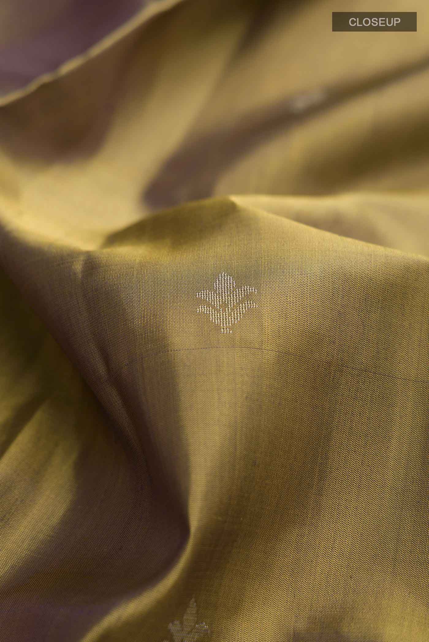 Green Soft Silk Saree - Image 2