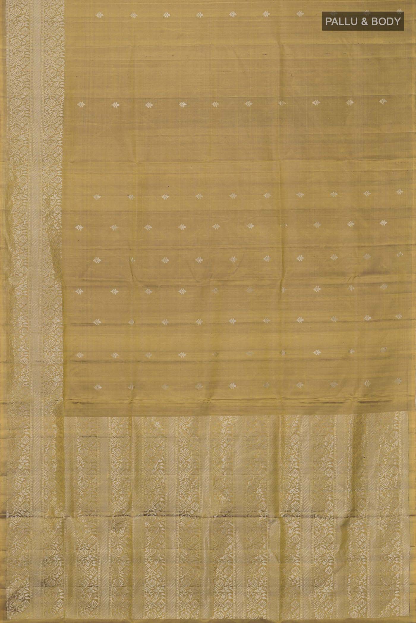 Green Soft Silk Saree - Image 5