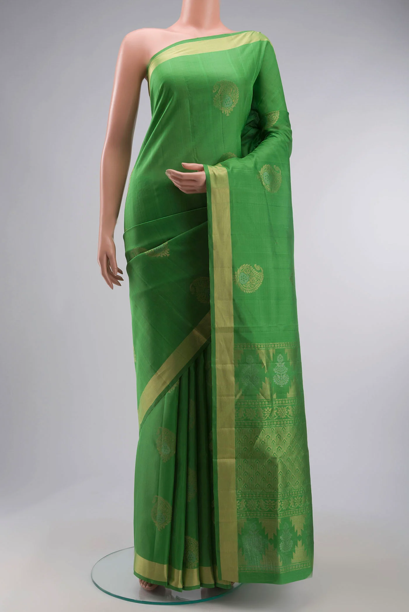Green Soft Silk Saree