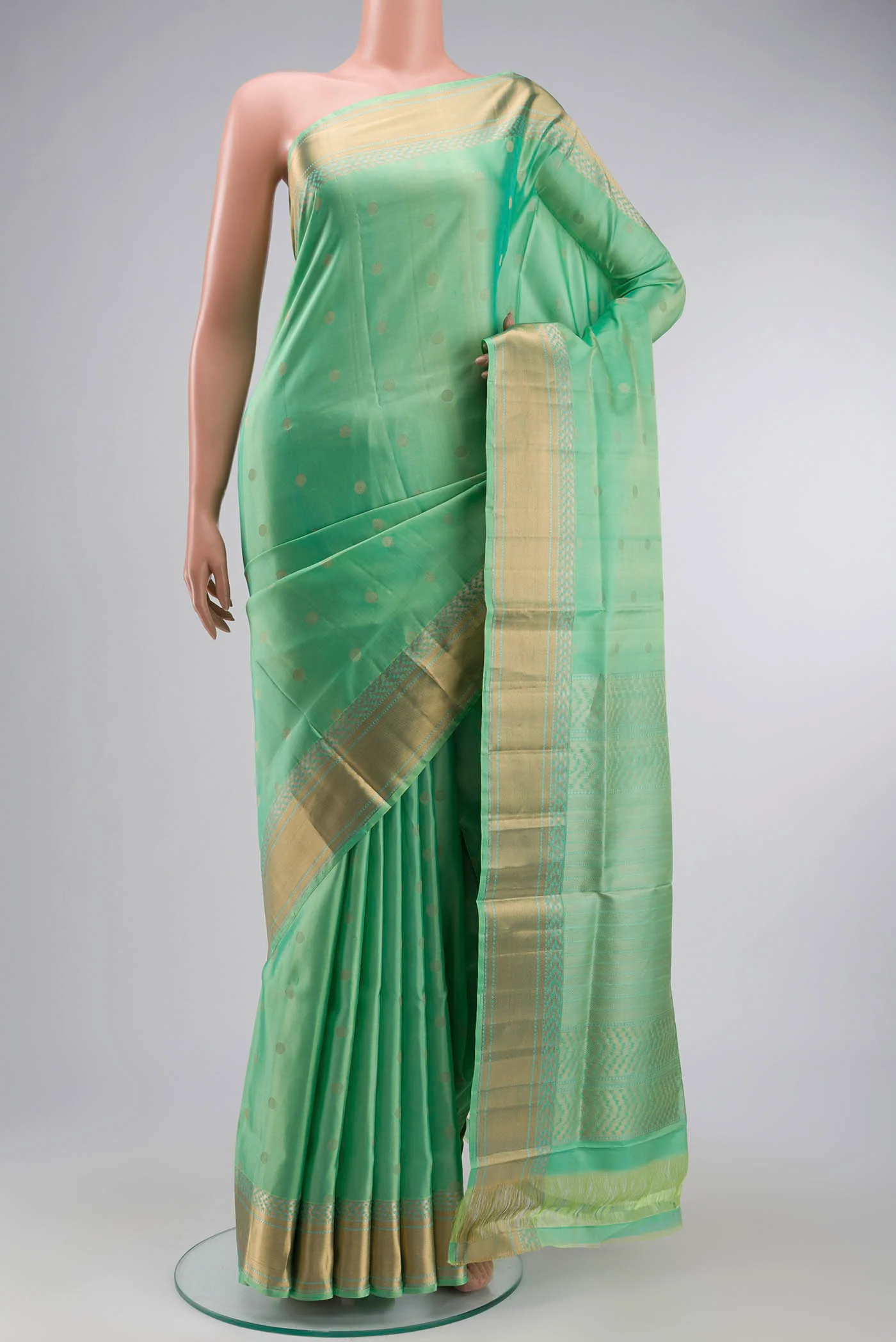 Green Soft Silk Saree