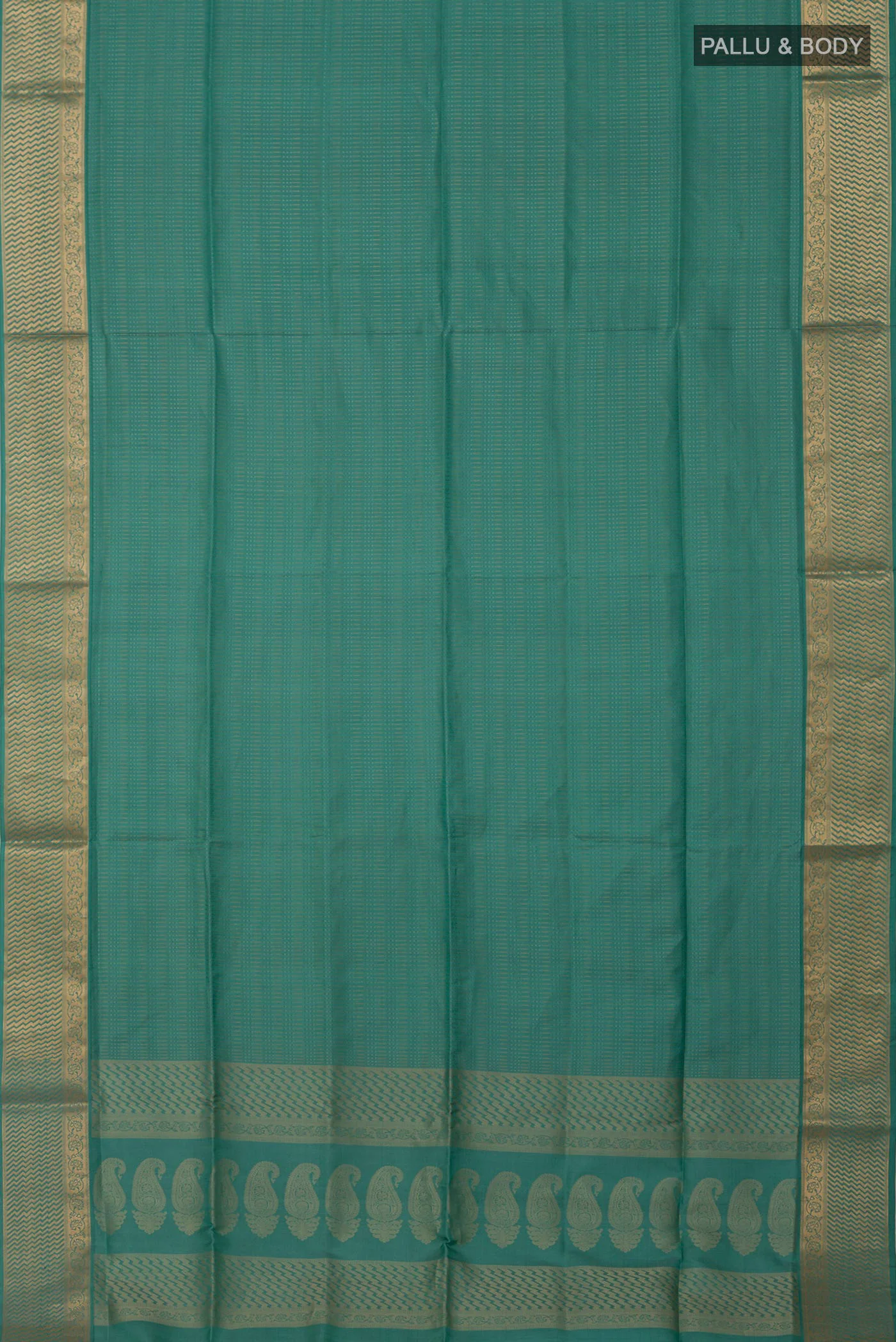 Blue Soft Silk Saree - Image 5