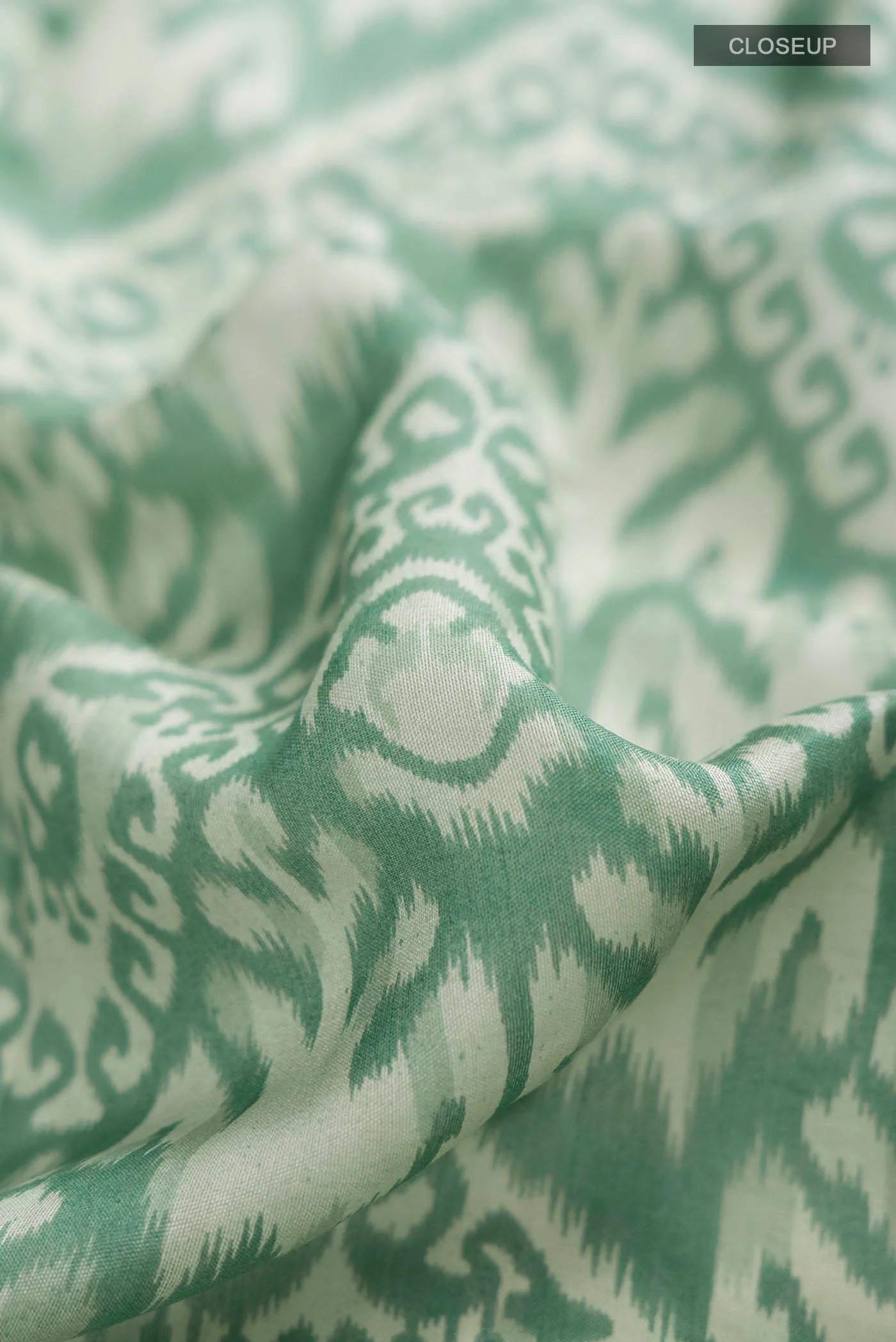 Green Tussar Silk Saree - Image 2