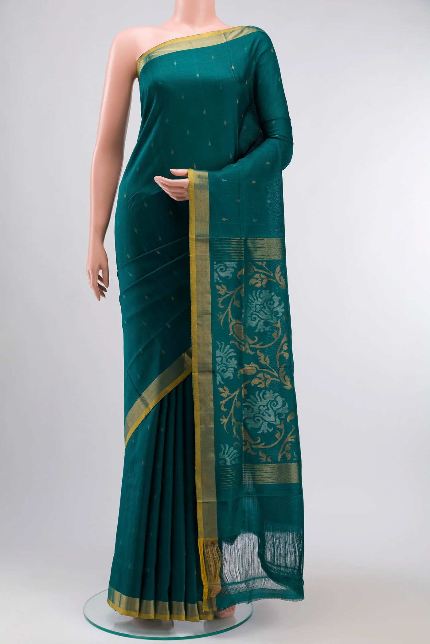 Green Uppada Silk Saree