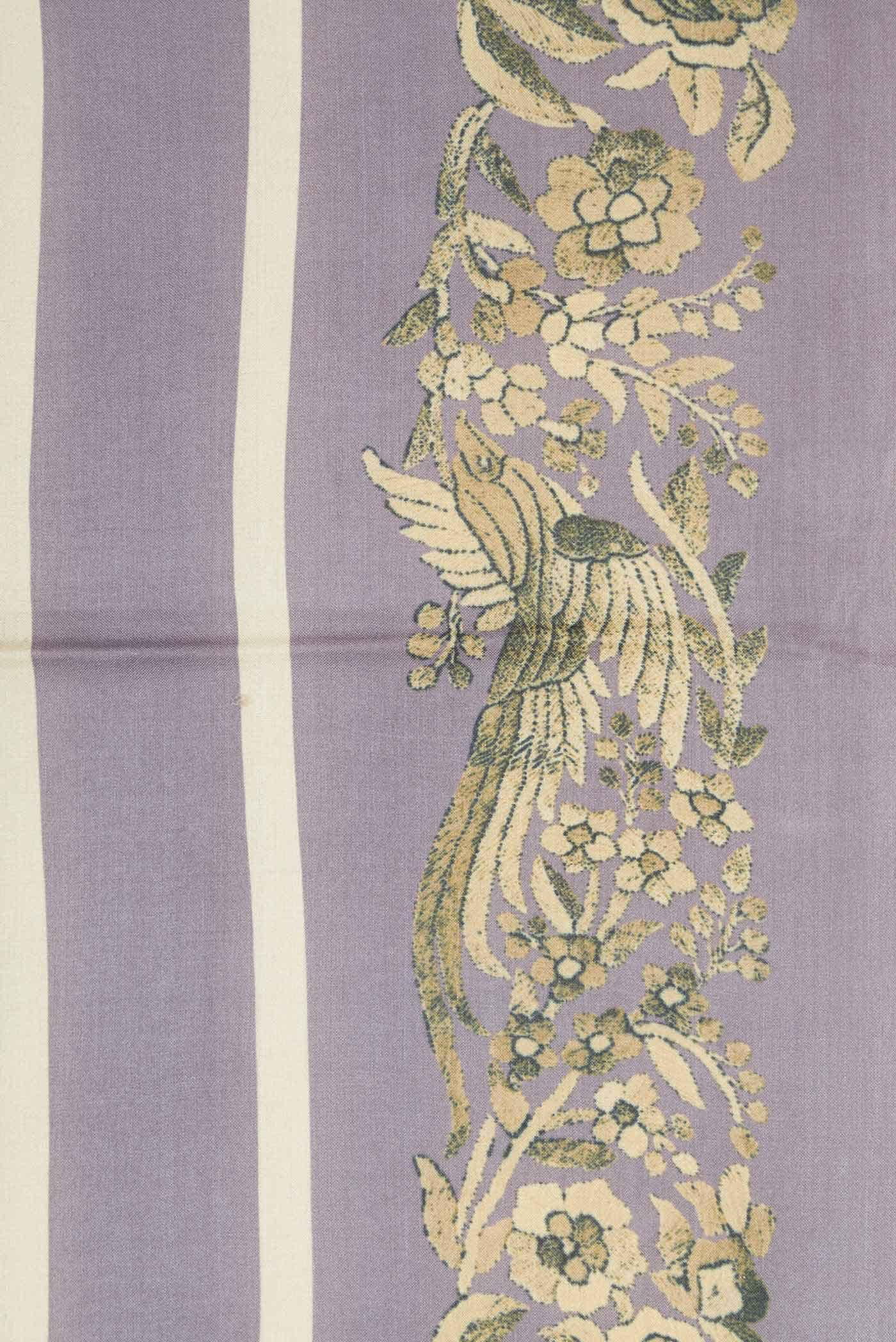 Grey and Sandal Dual Tone Tussar Silk Saree - Image 3