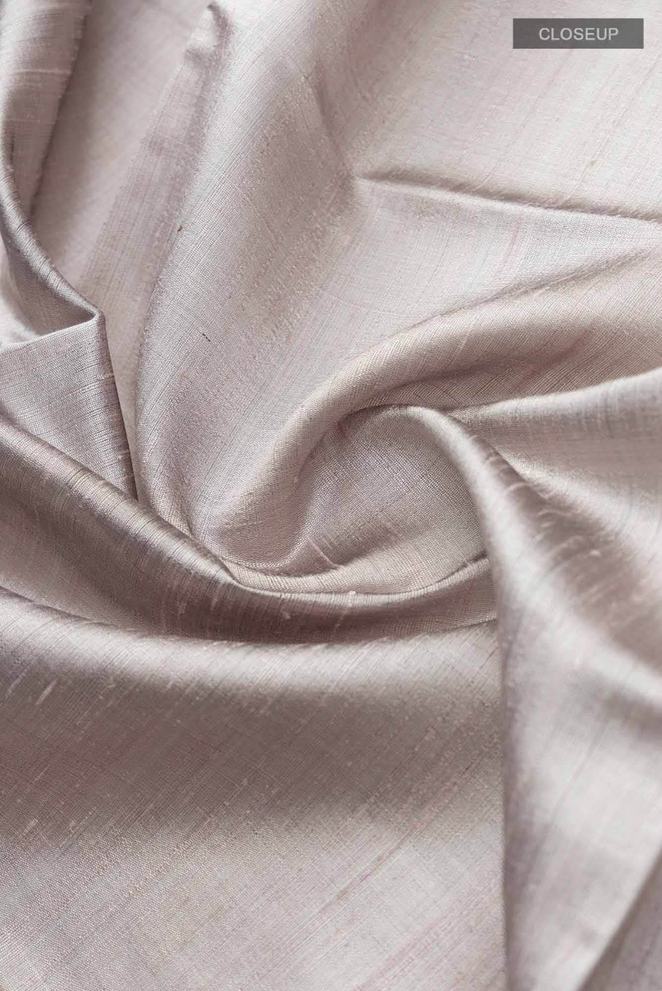 Bhavi-Silver Bhagalpuri Tussar Silk Saree - Image 3