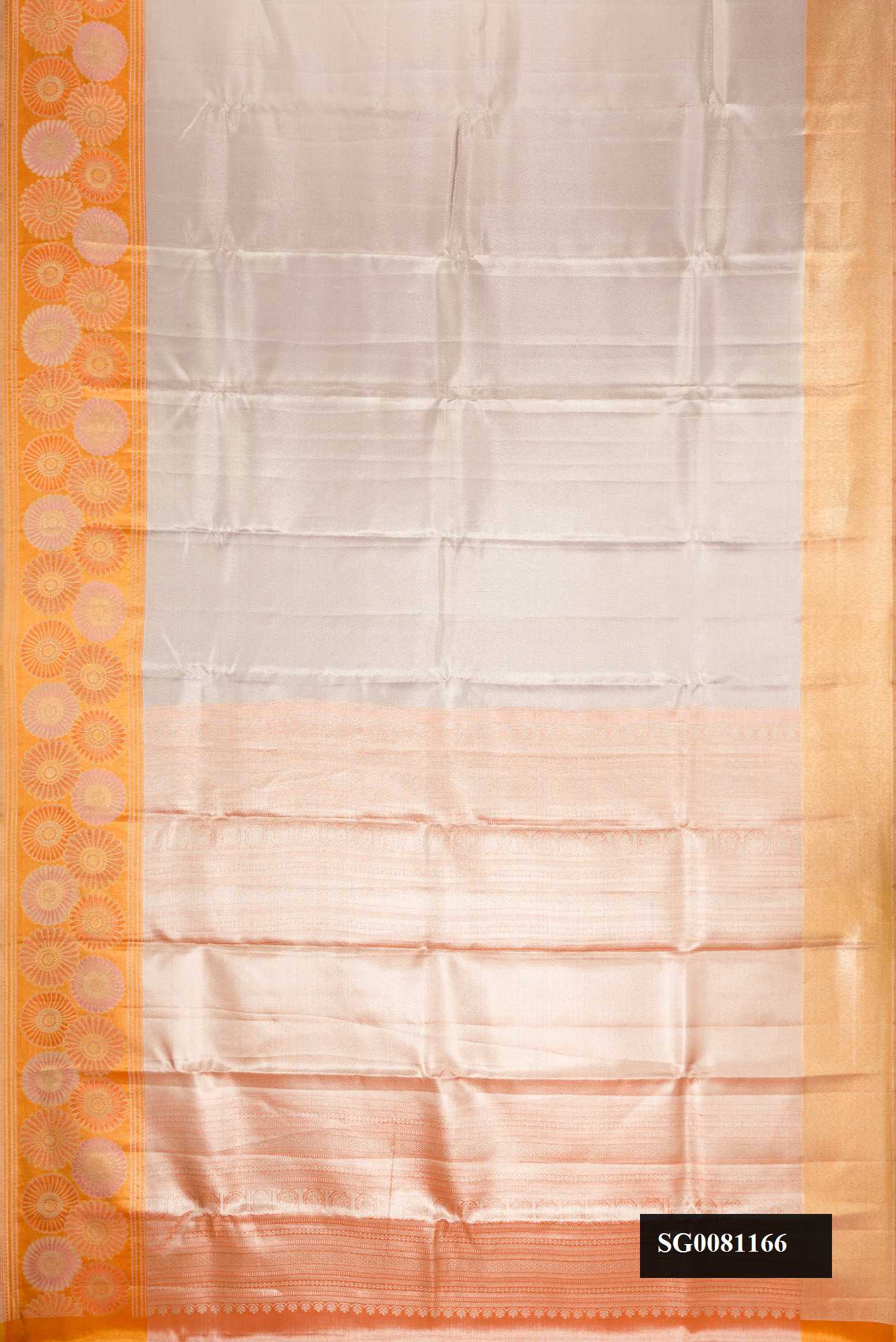 Grey Dual Tone Kanchipuram Tissue Silk Saree