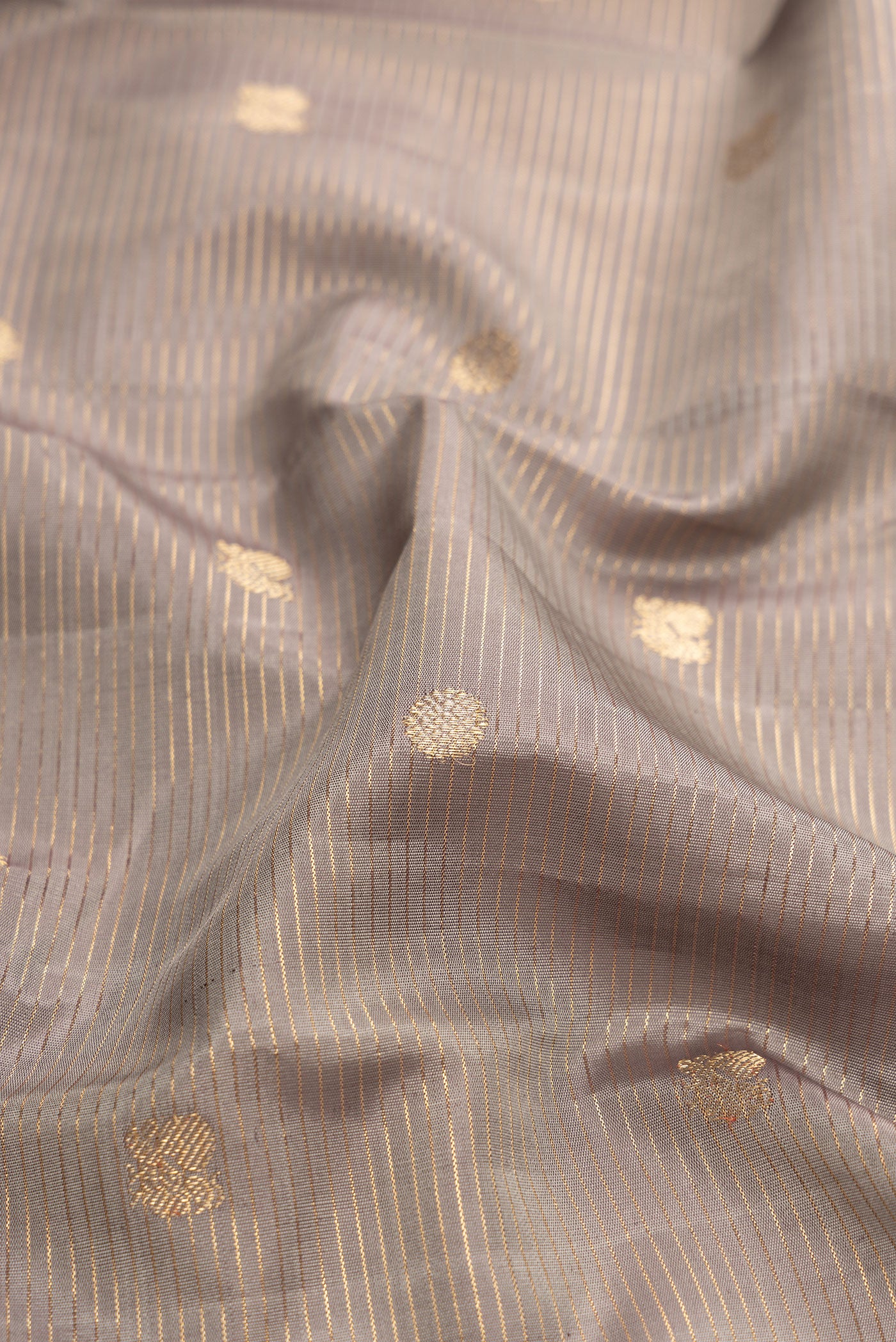 Grey Kanjivaram Silk Saree - Image 2