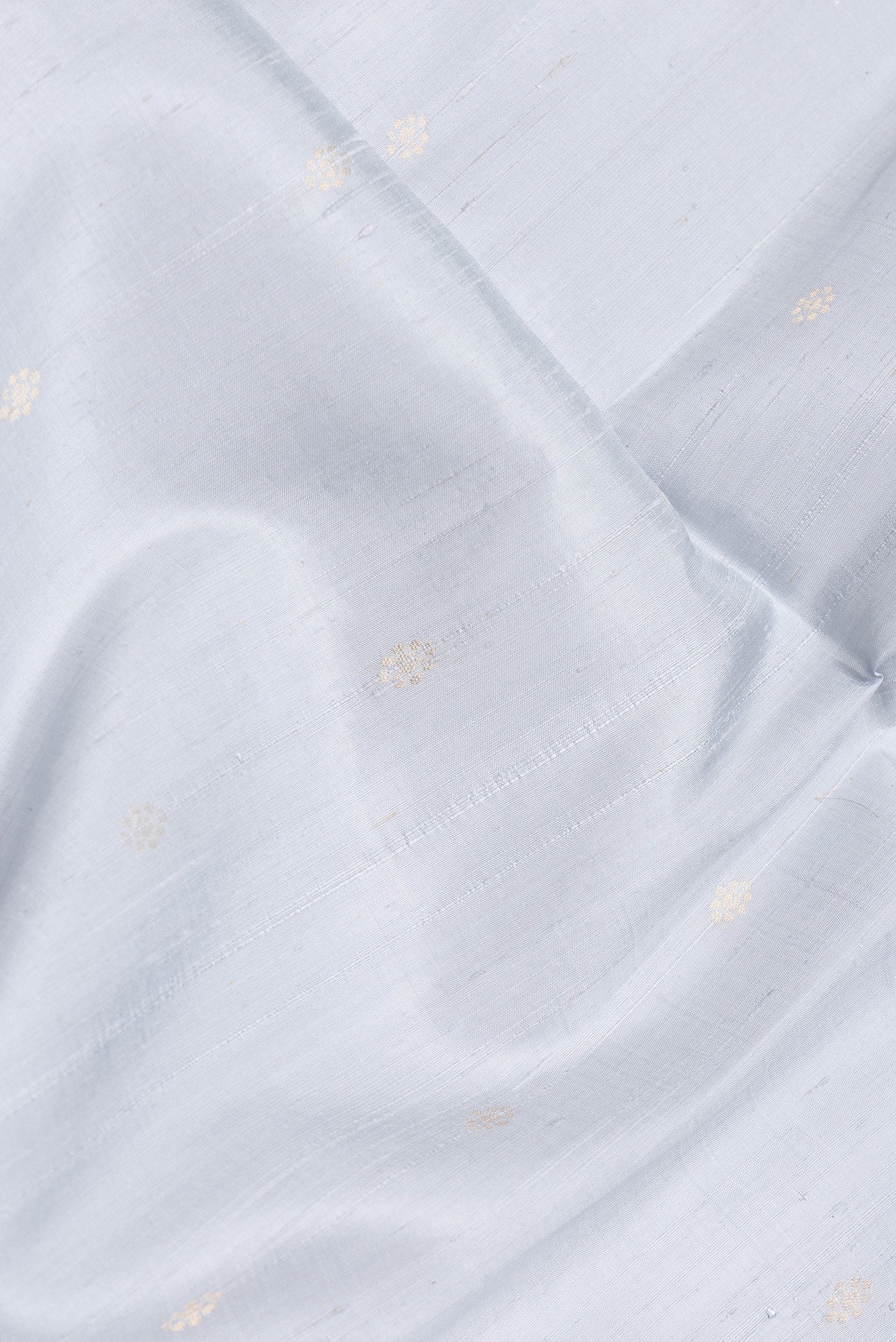 Grey Raw Silk Saree - Image 2