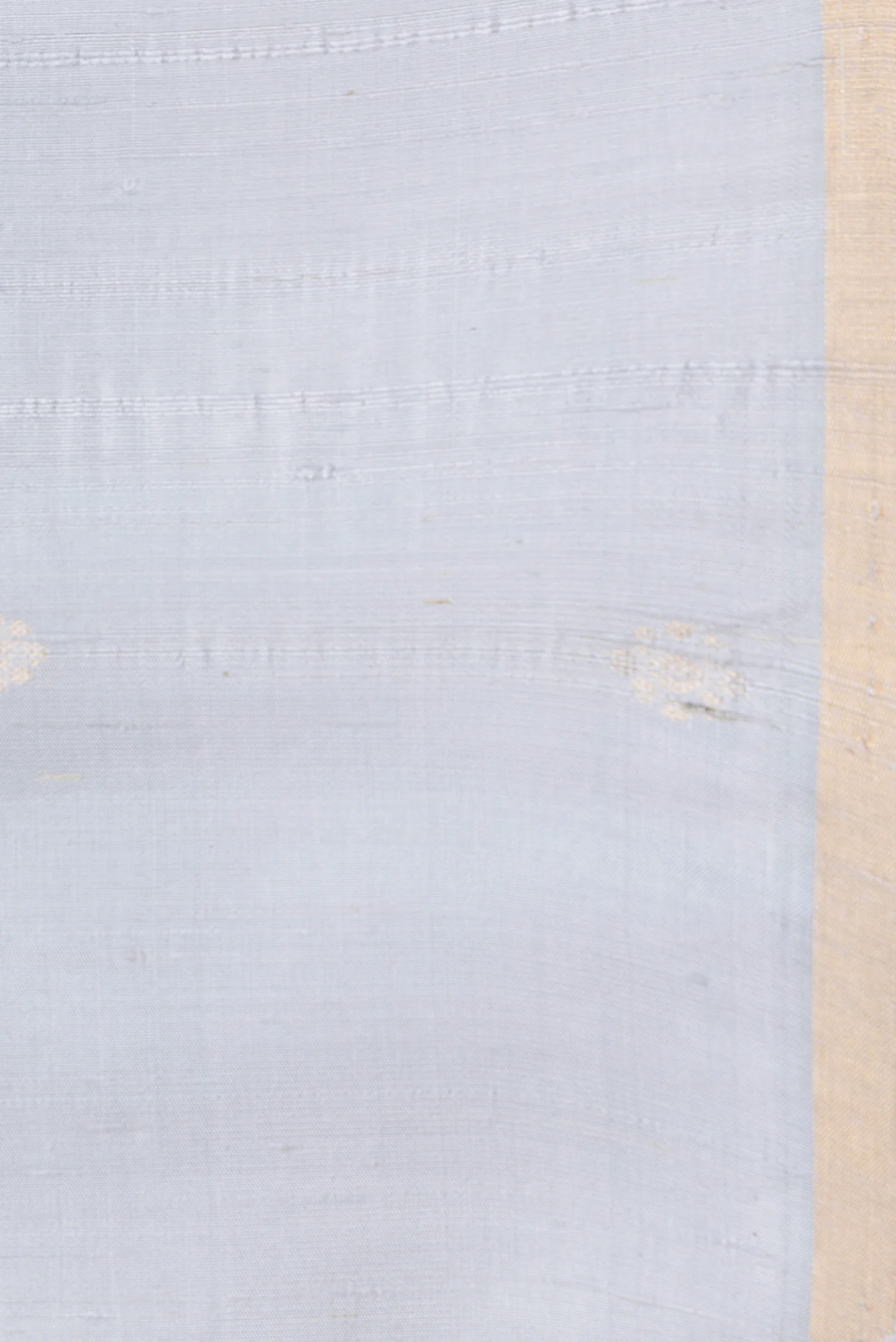 Grey Raw Silk Saree - Image 3