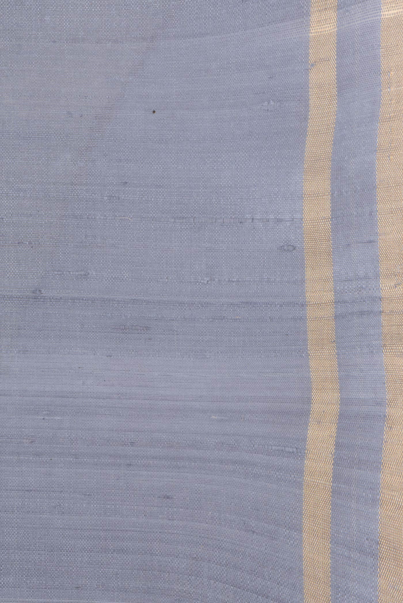 Grey Raw Silk Saree - Image 3