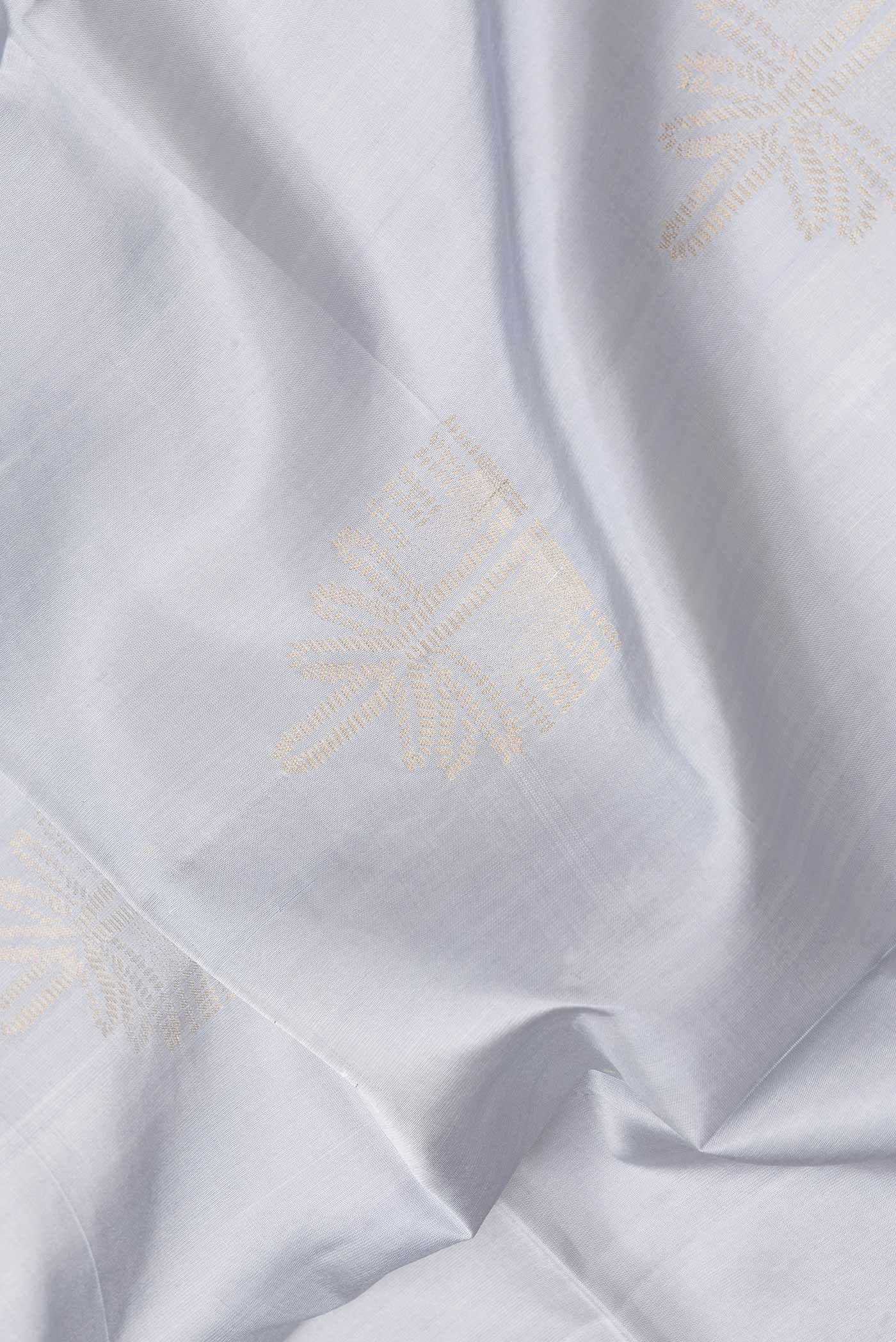 Light Blue Soft Silk Saree - Image 2
