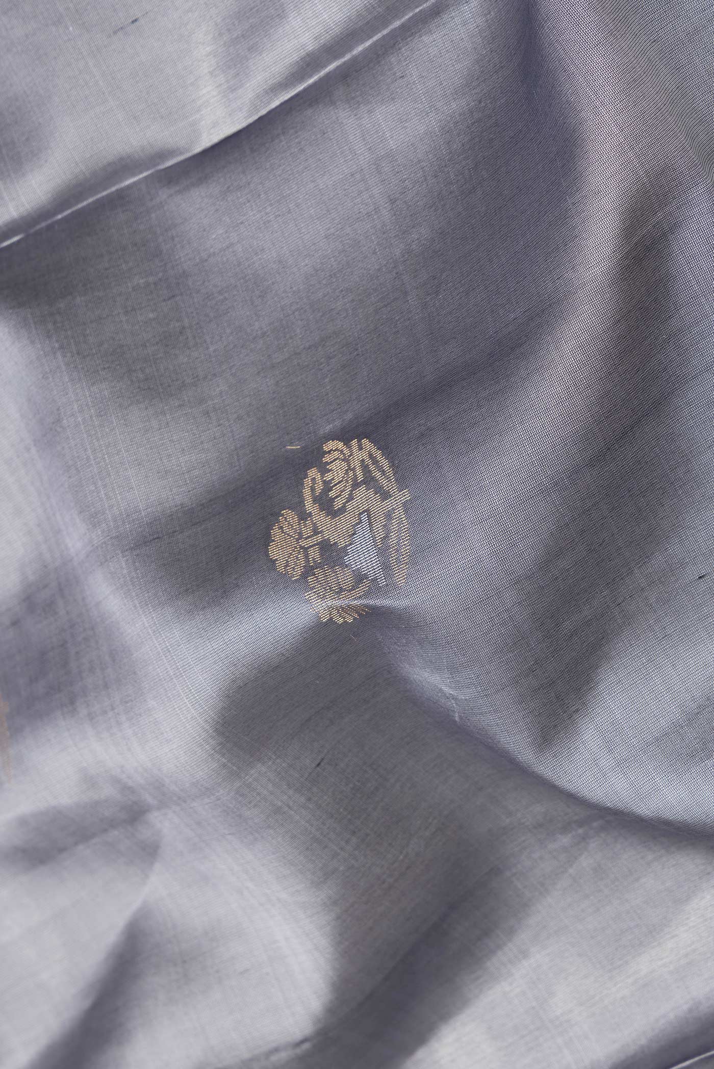 Grey Soft Silk Saree - Image 2