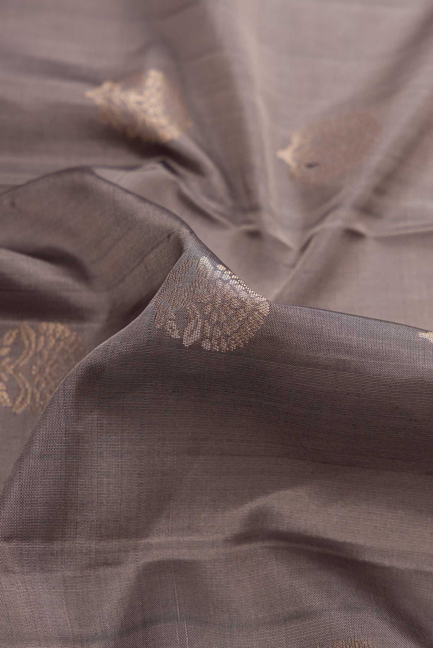 Grey Soft Silk Saree - Image 2