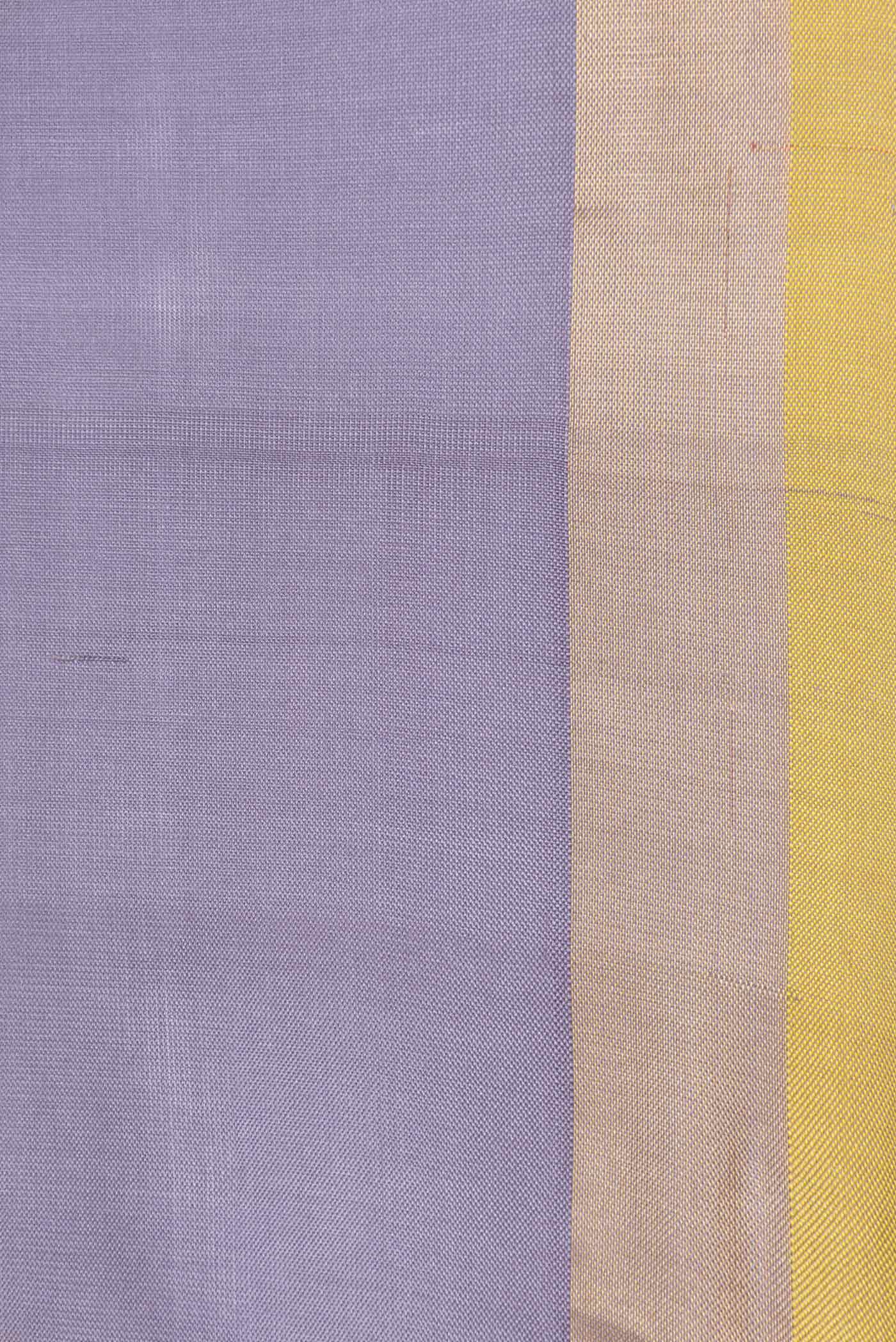 Grey Dual Tone Uppada Silk Saree - Image 3