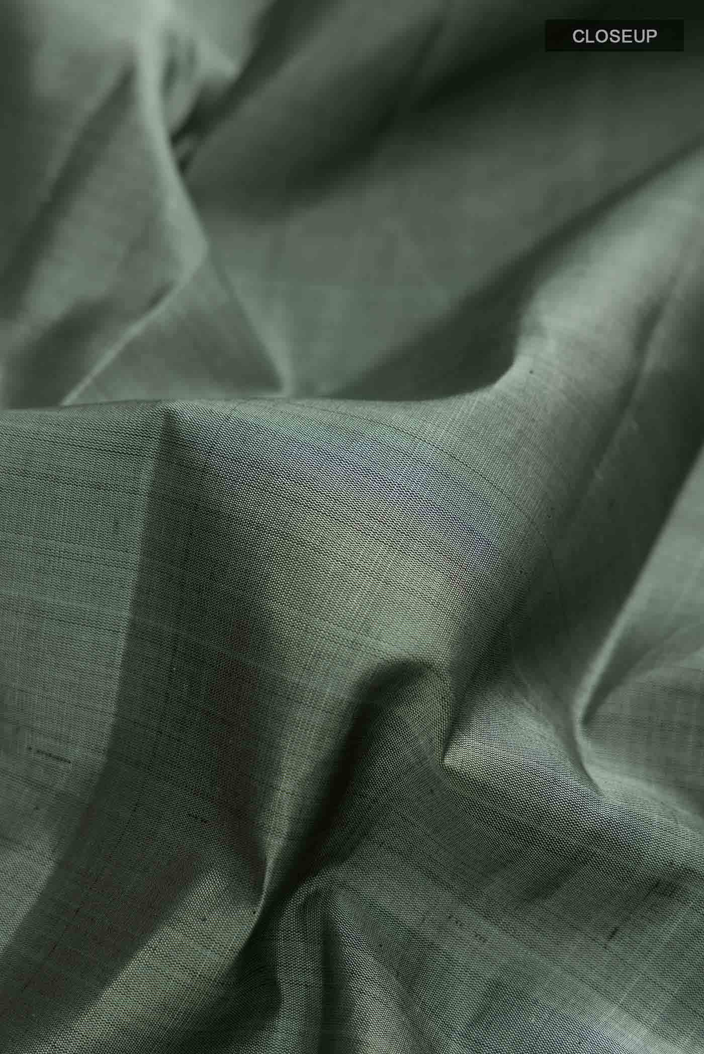 Grey Kanjivaram Silk Saree - Image 2
