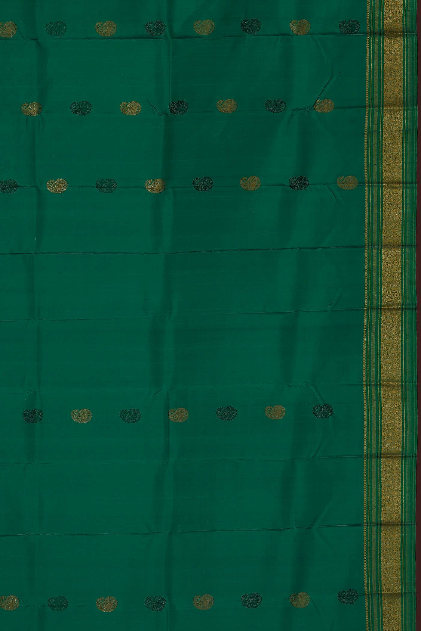 Grey Kanjivaram Silk Saree - Image 6