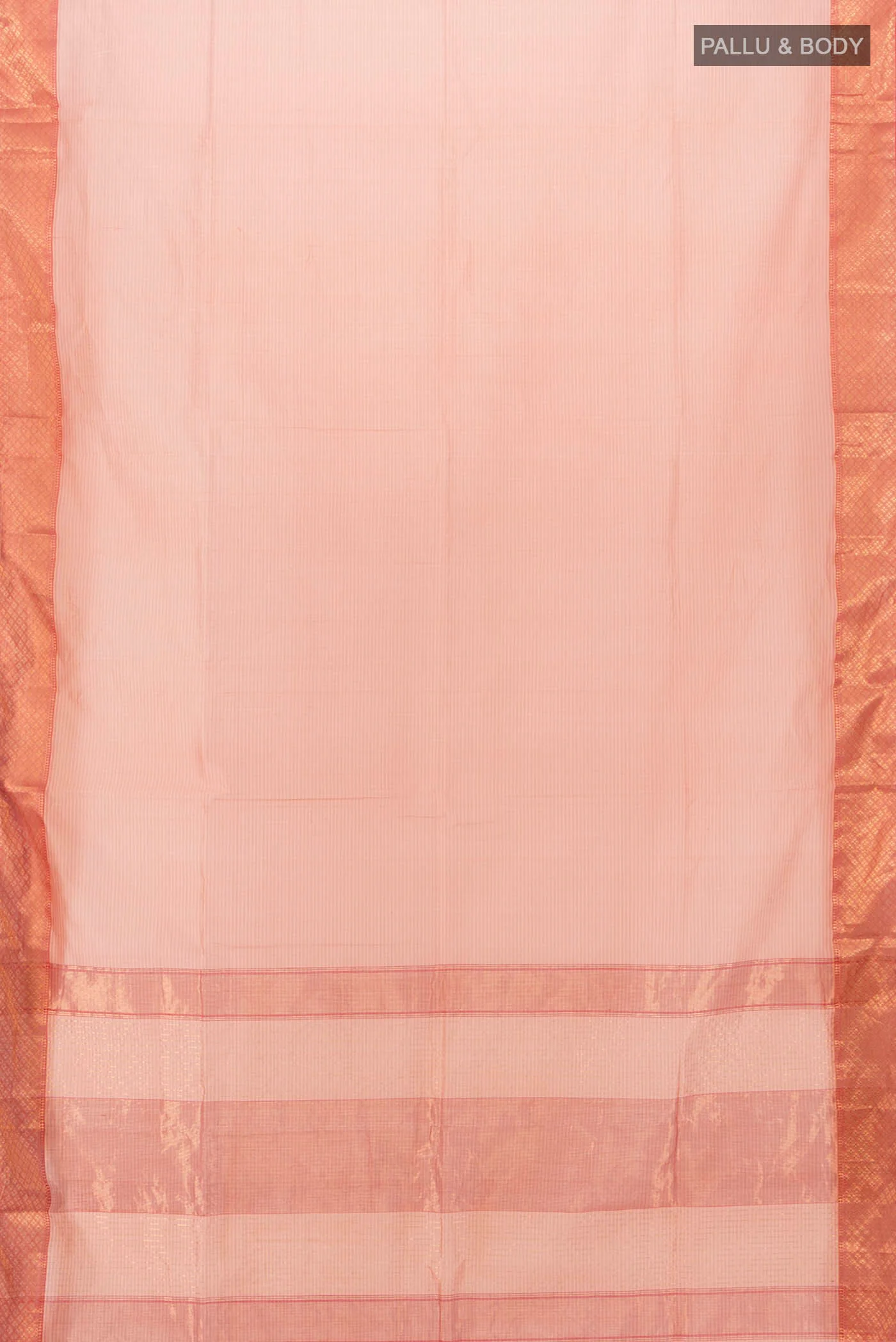Imperial Pink Maheshwari Silk Cotton Saree - Image 5