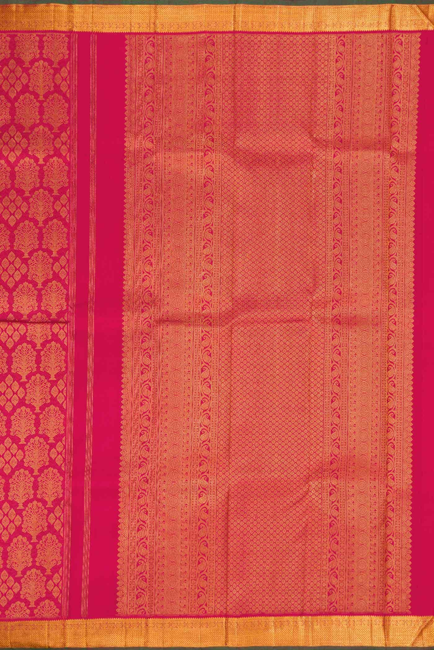 Imperial Red Kanchipuram Silk Saree - Image 5