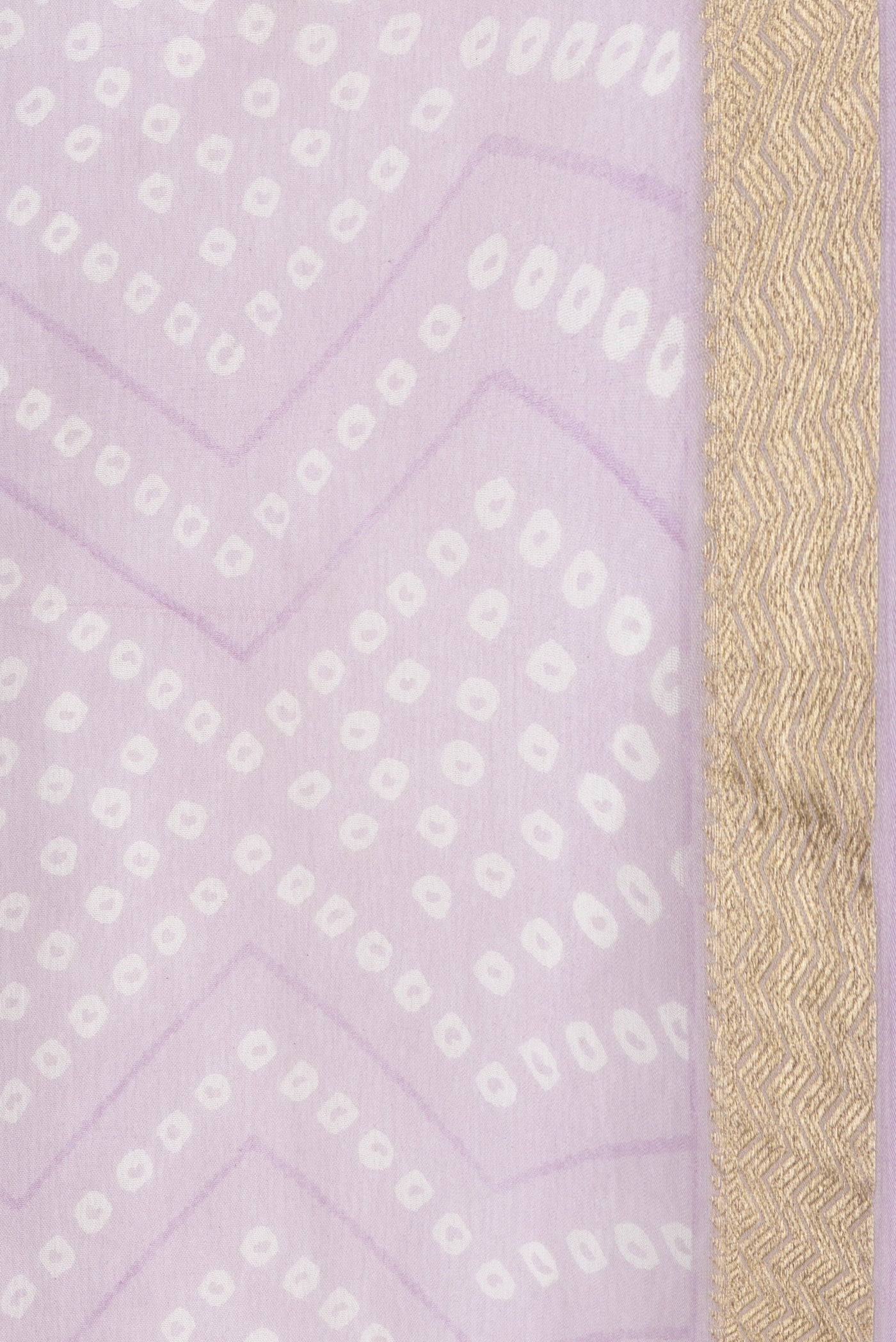 Lavender Mysore Chiffon Saree - Image 3