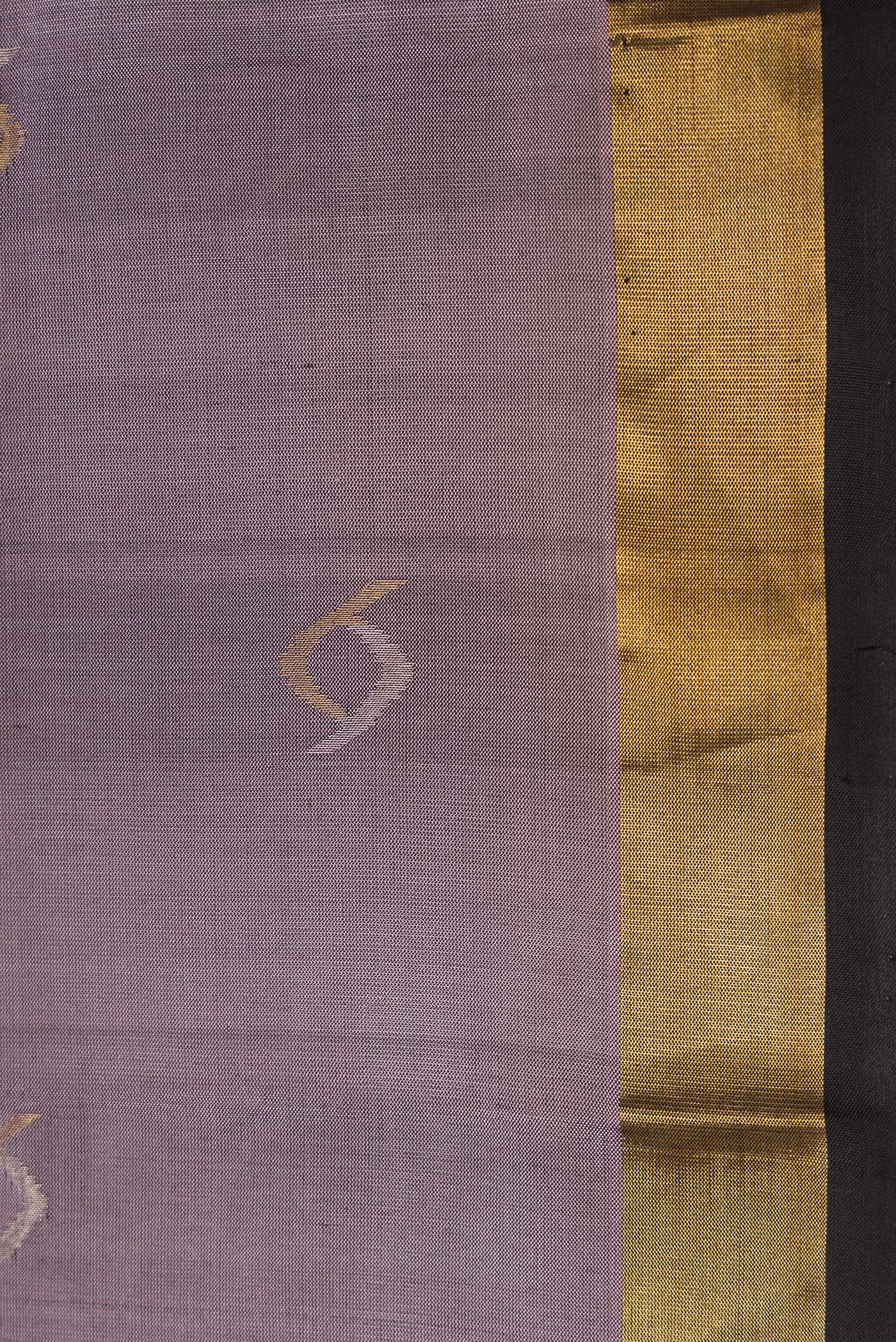 Lavender Uppada Silk Saree - Image 3