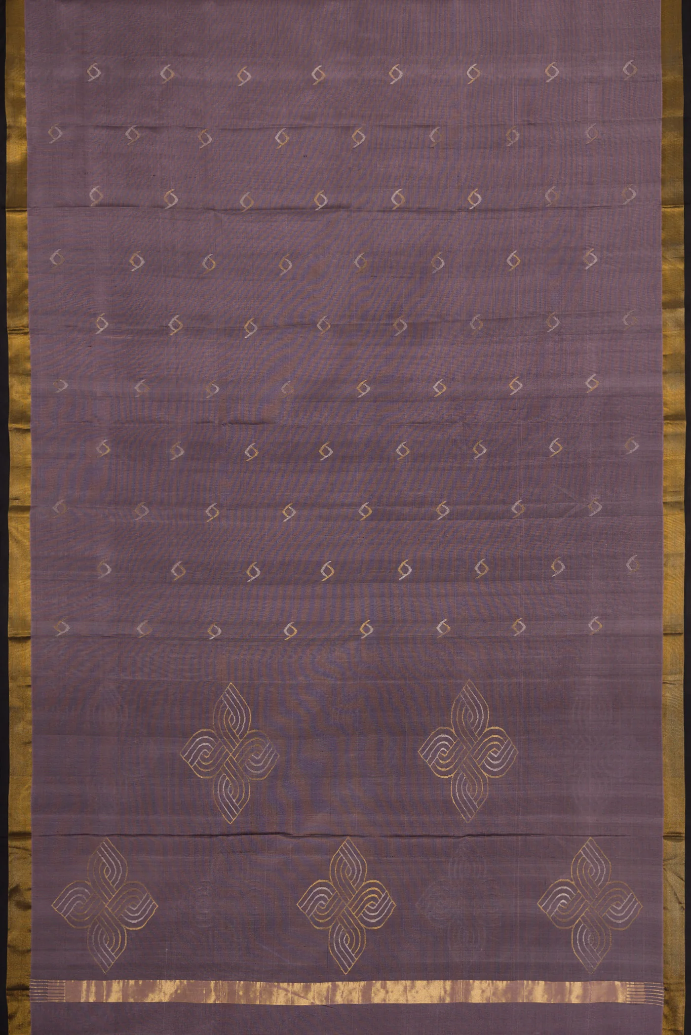 Lavender Uppada Silk Saree - Image 6