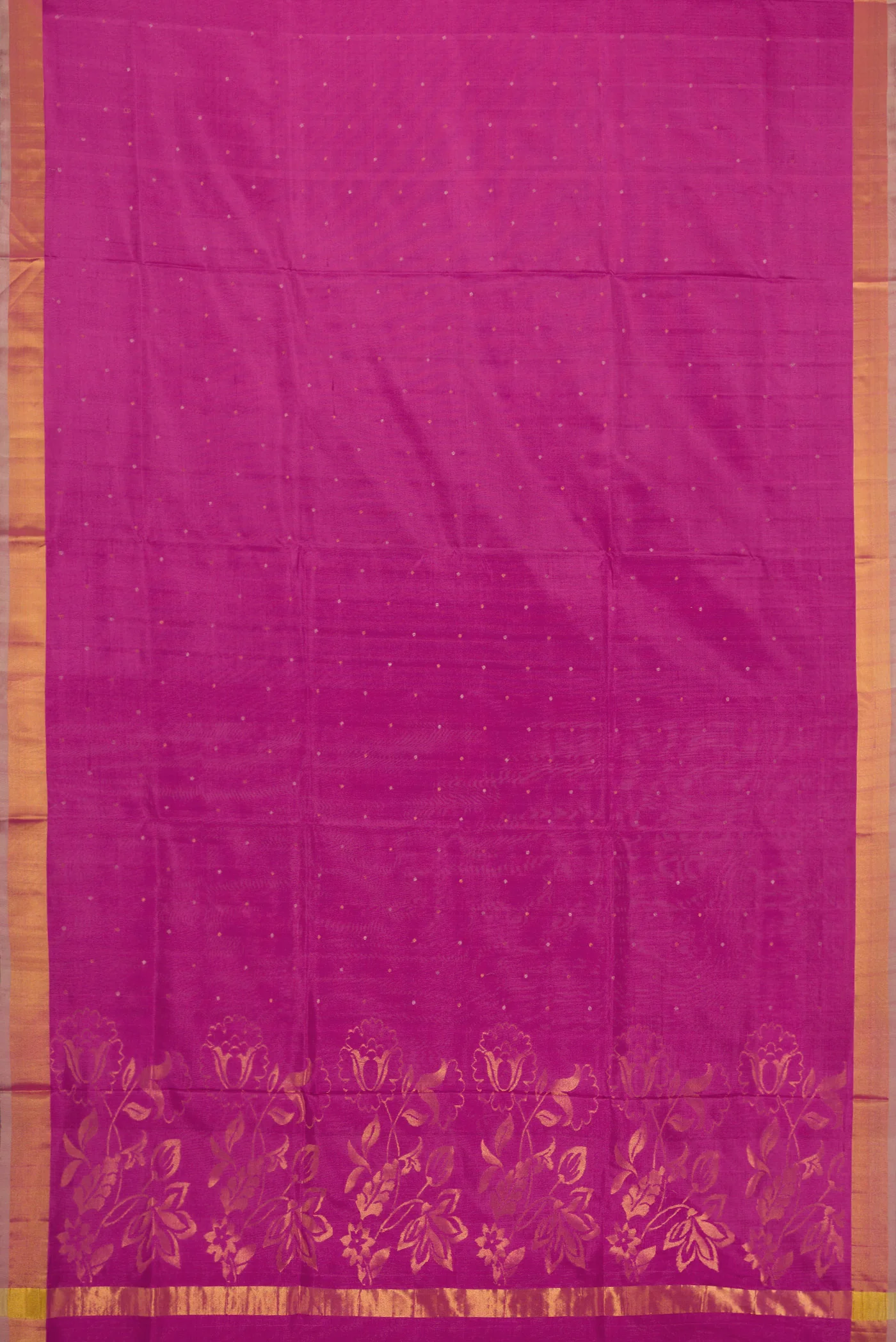 Purple Uppada Silk Saree - Image 6