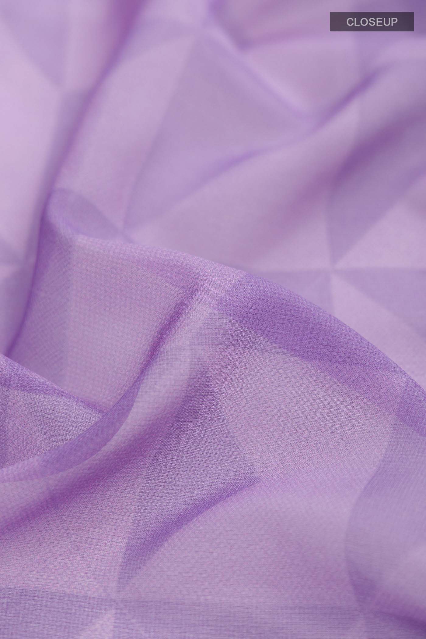 Lavender Georgette Saree - Image 2