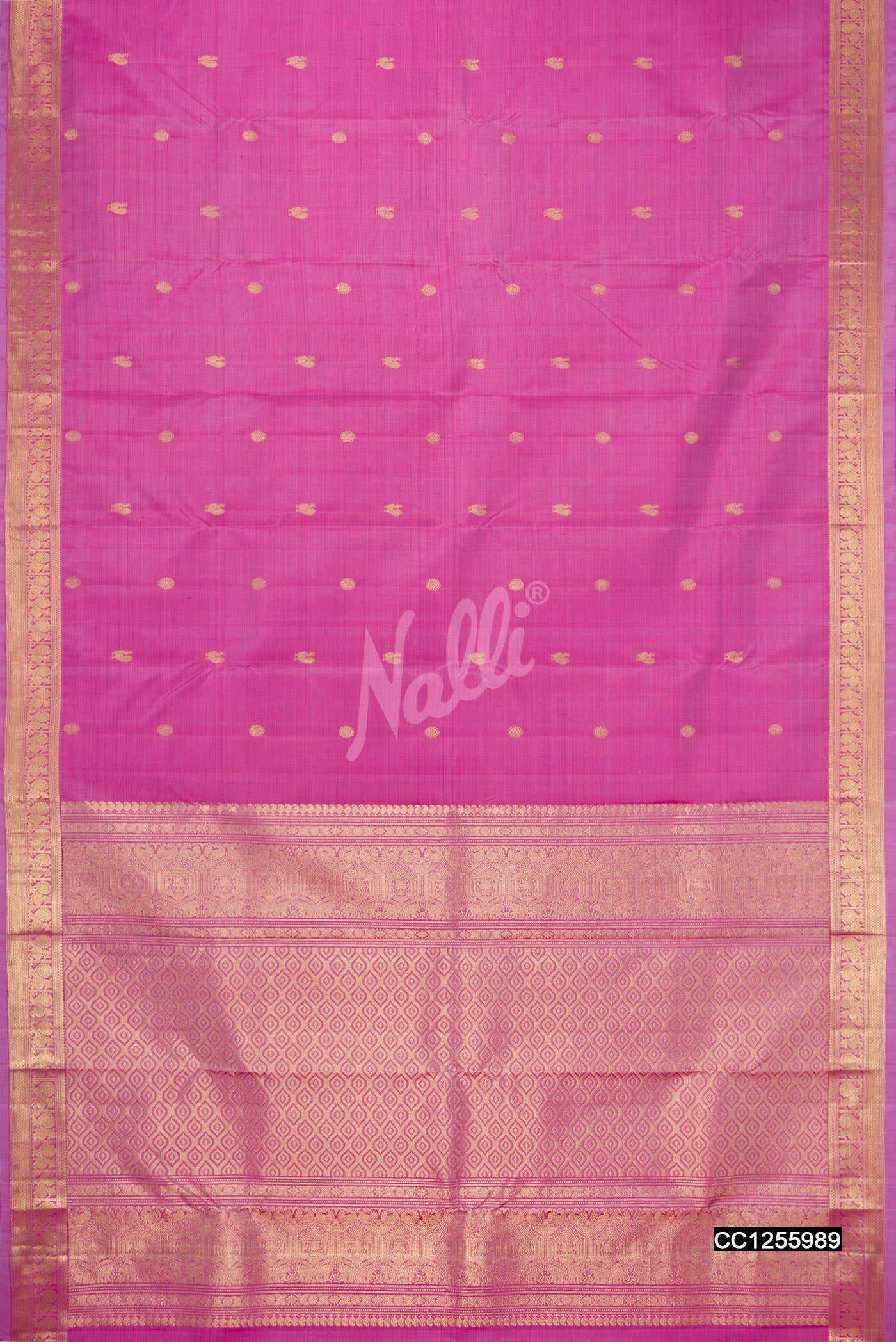 Lavender Kanchipuram Silk Saree