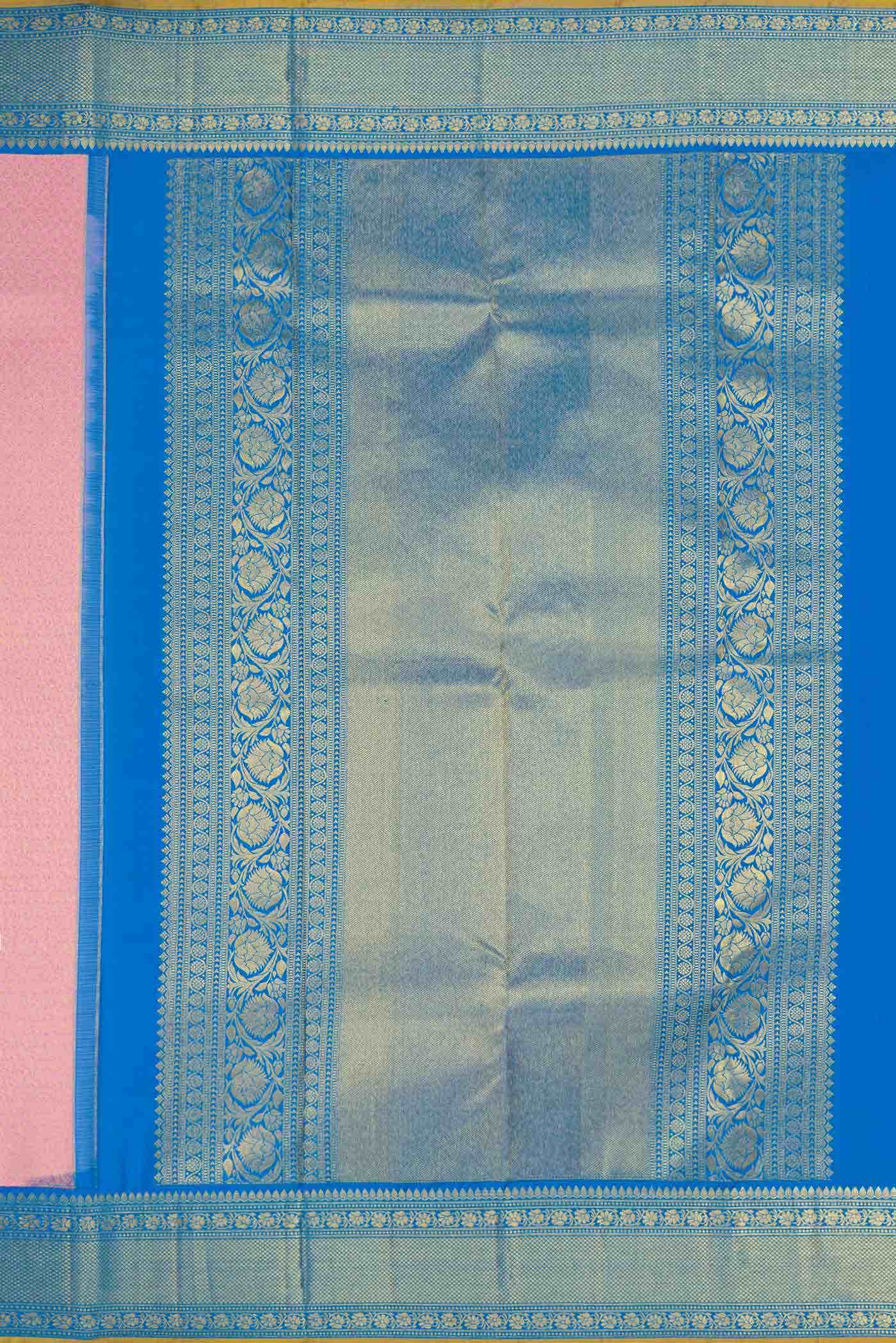 Lavender Kanjivaram Silk Saree - Image 5