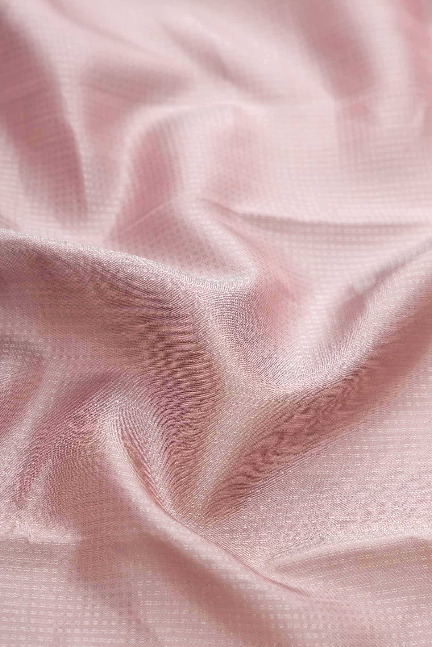 Lavender Kanchipuram Silk Saree - Image 3