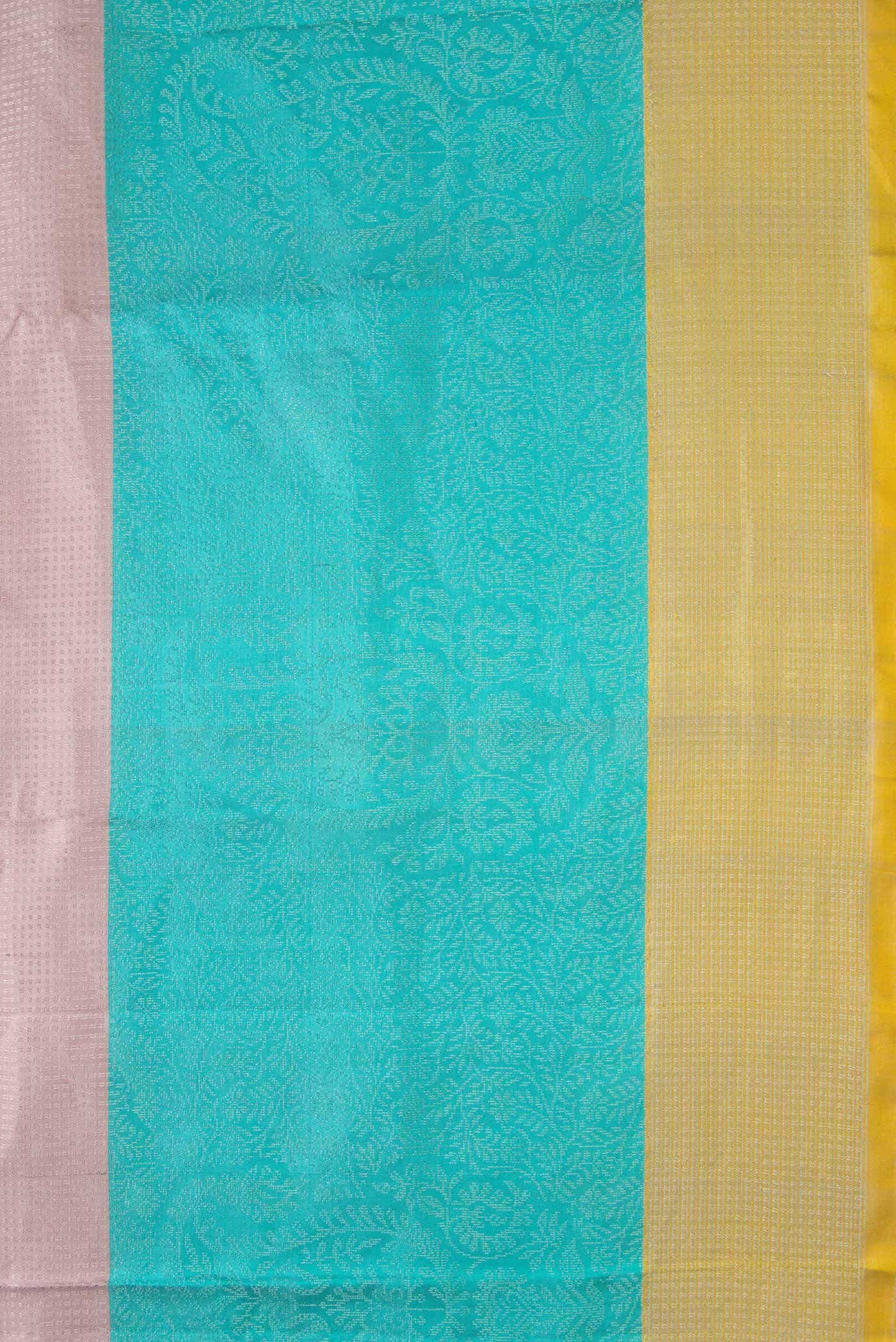 Lavender Kanchipuram Silk Saree - Image 5